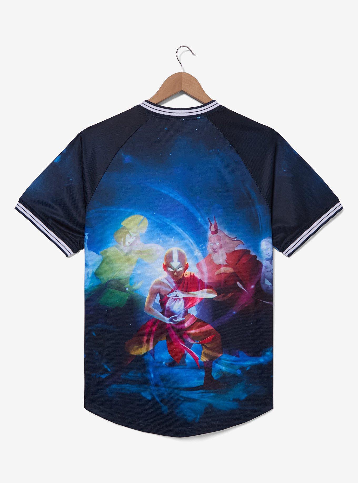 Magic: The Gathering x Avatar: The Last Airbender Avatars Batting Jersey - BoxLunch Exclusive, , hi-res