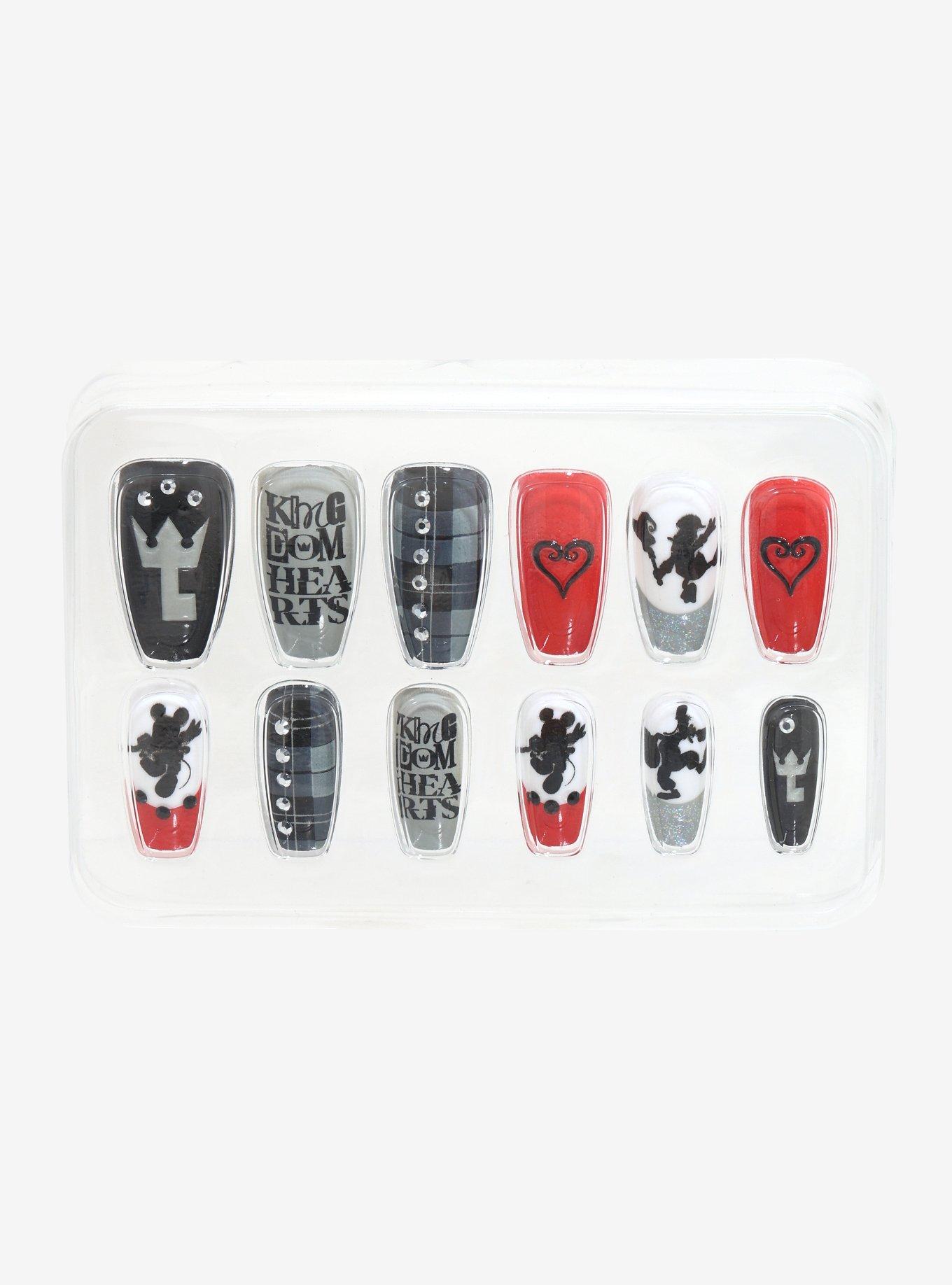 Disney Kingdom Hearts Press-On Nail Set, , hi-res