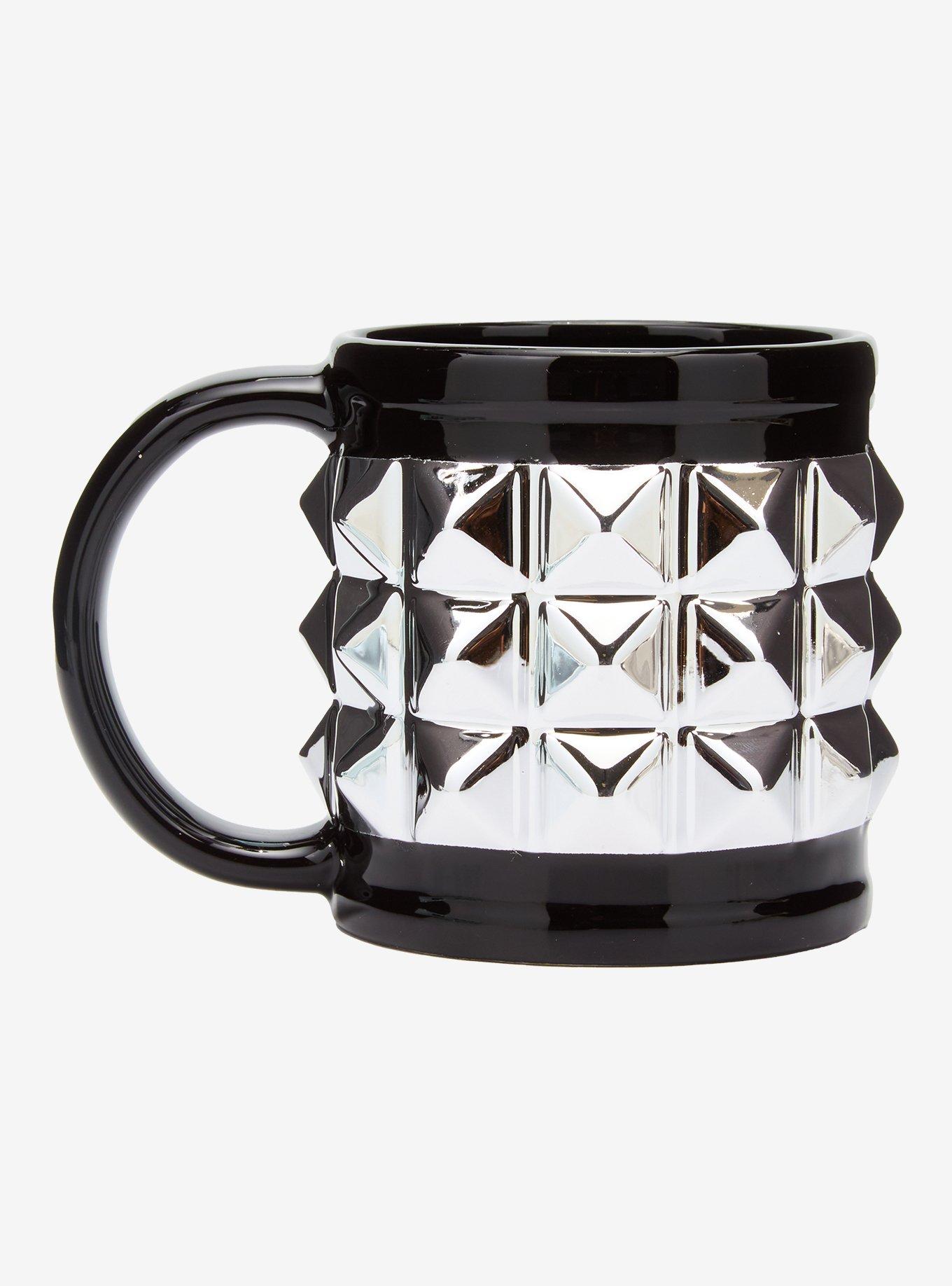 Pyramid Stud Ceramic Mug, , hi-res