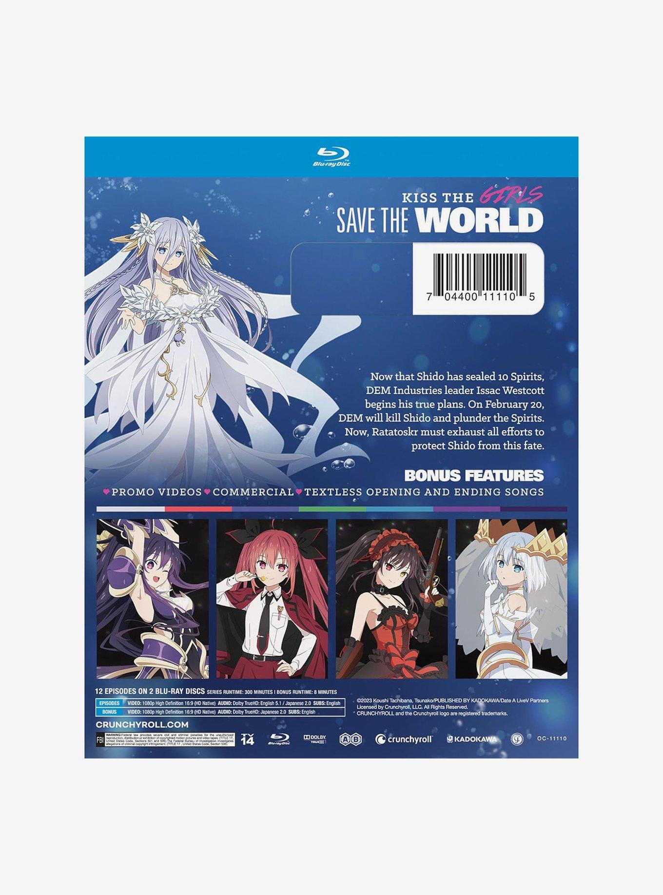Date A Live V: The Complete Season Blu-Ray, , alternate