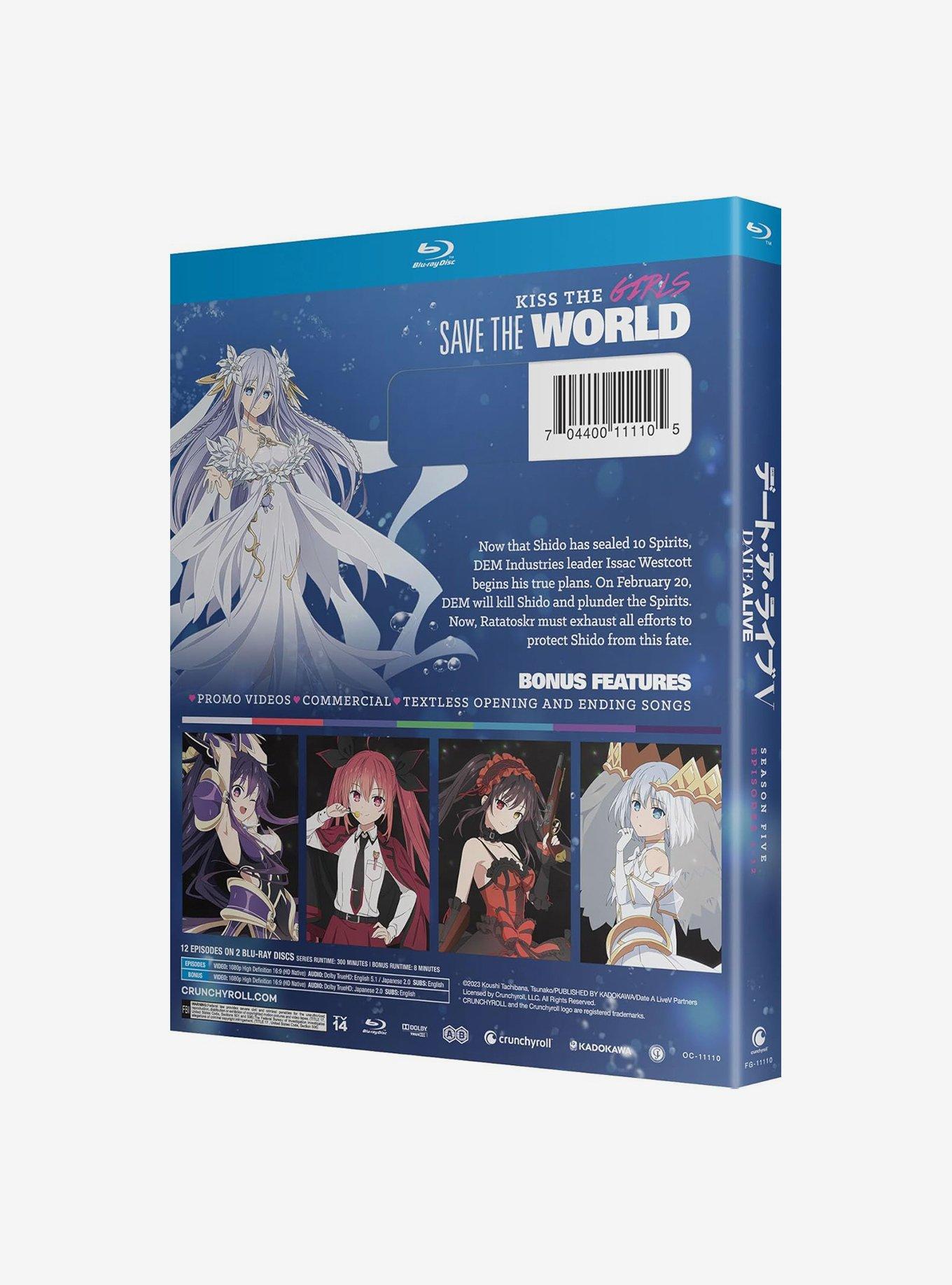 Date A Live V: The Complete Season Blu-Ray, , alternate