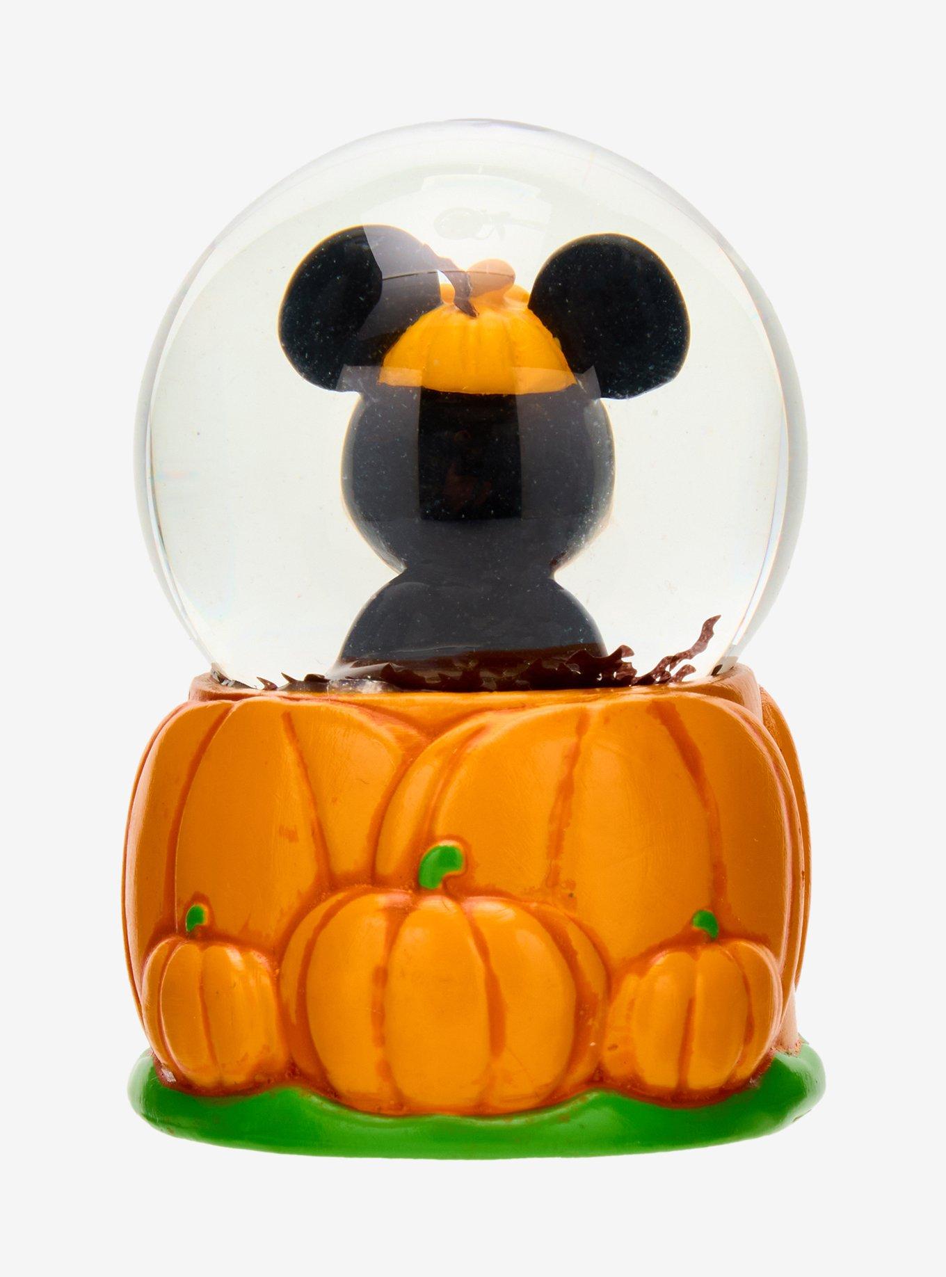 Disney Mickey Mouse Pumpkin Mini Snow Globe, , hi-res