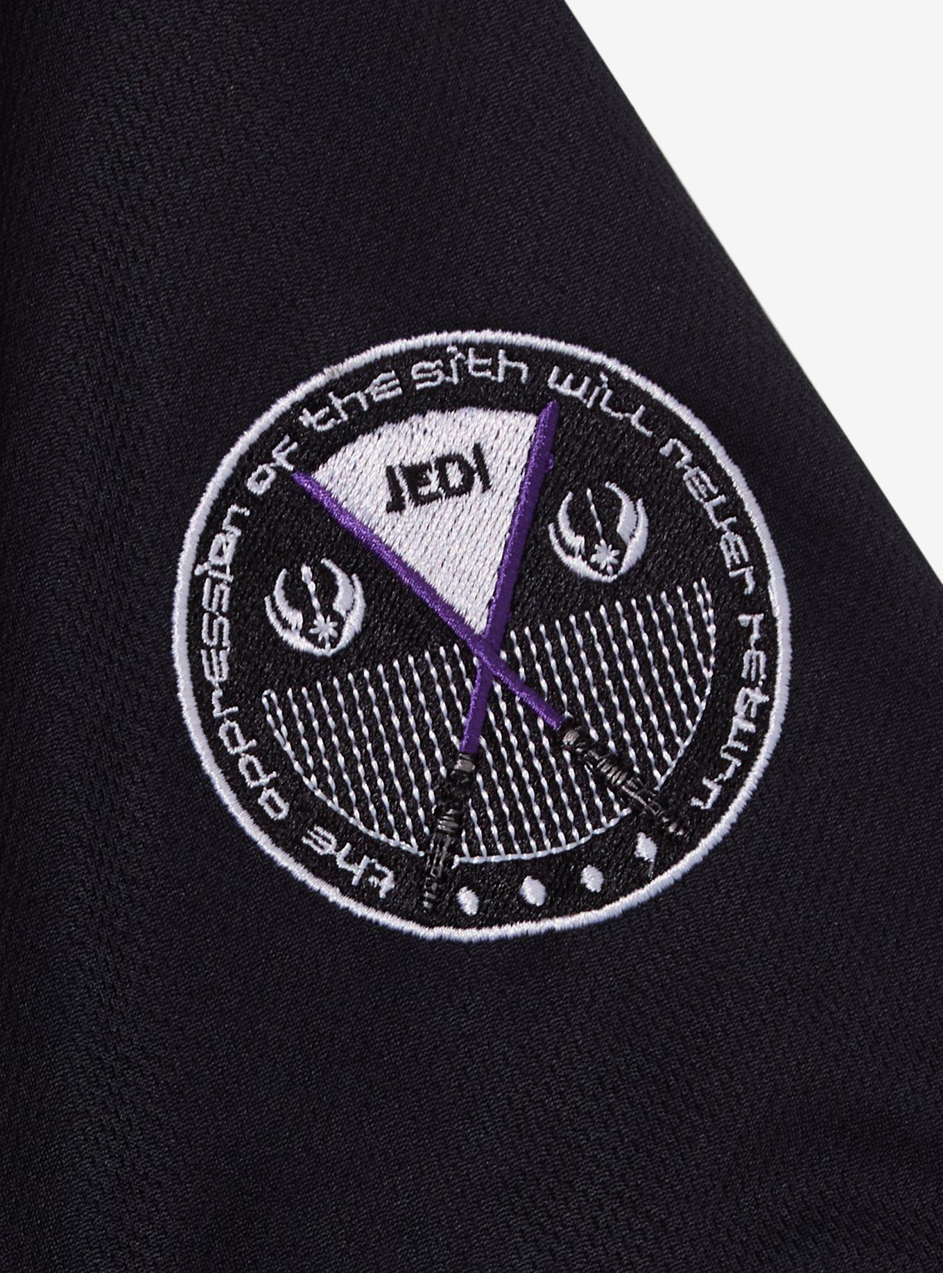 Star Wars Mace Windu Baseball Jersey - BoxLunch Exclusive, BLACK, alternate