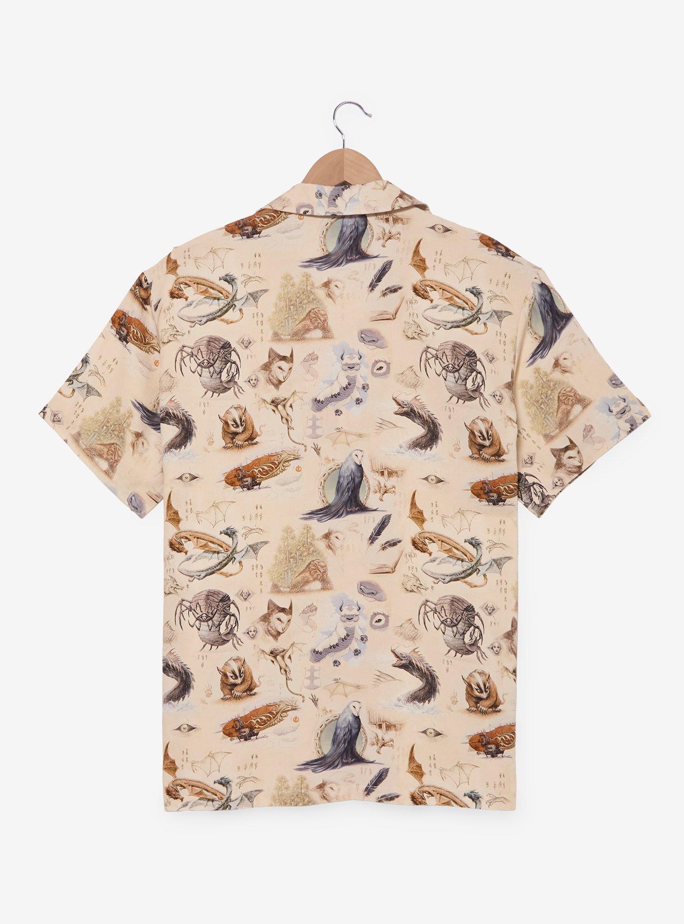 Magic: The Gathering x Avatar: Last Airbender Creatures Woven Button-Up - BoxLunch Exclusive