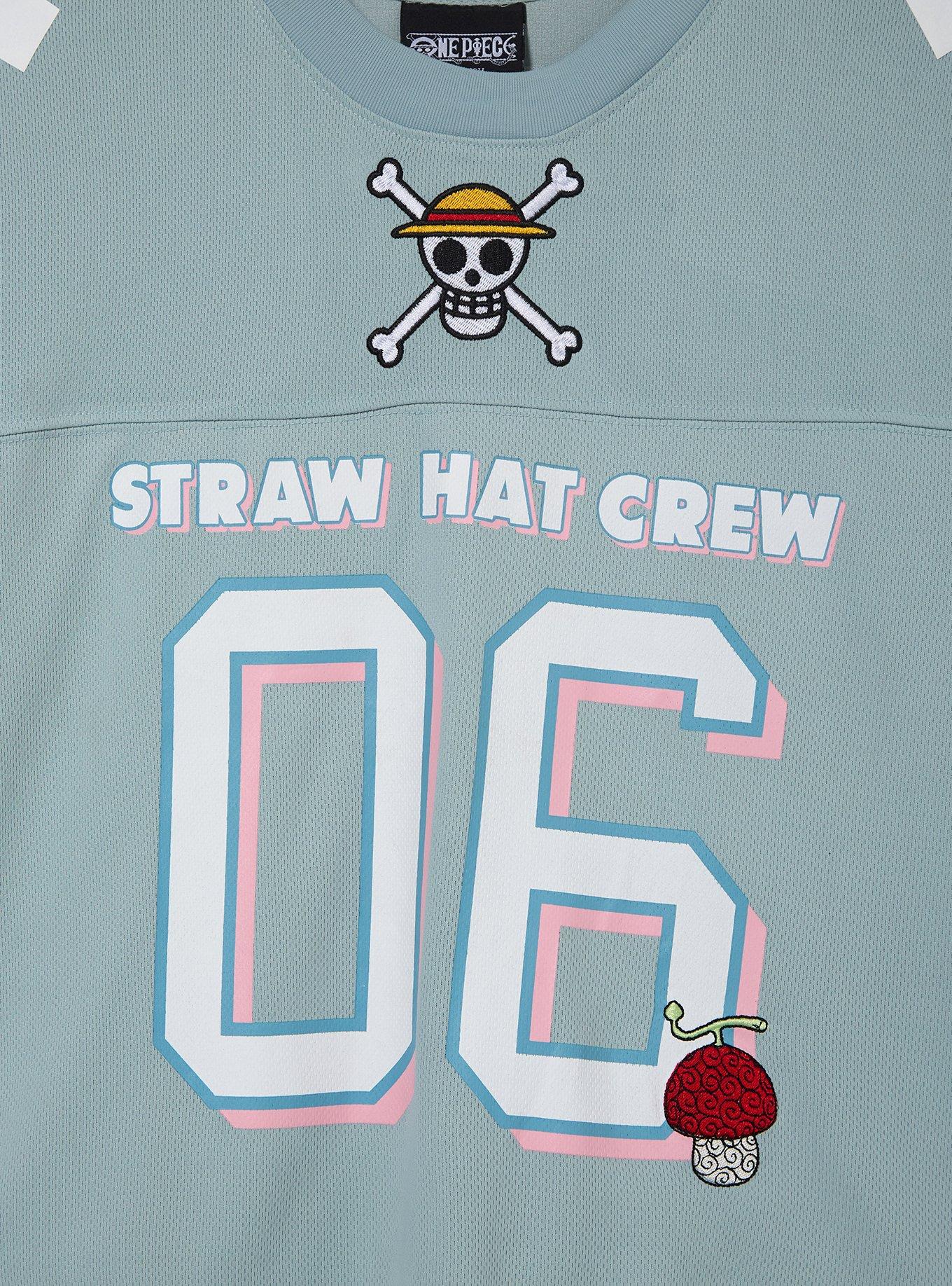 One Piece Chopper Women's Plus Cropped Football Jersey — BoxLunch Exclusive