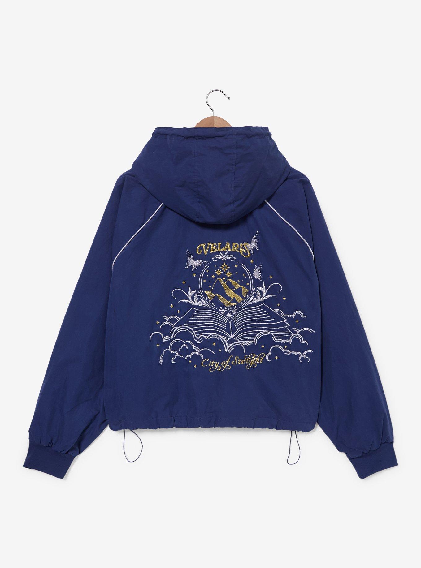 A Court of Thorns and Roses Velaris Women's Plus Size Windbreaker &mdash; BoxLunch Exclusive, , hi-res