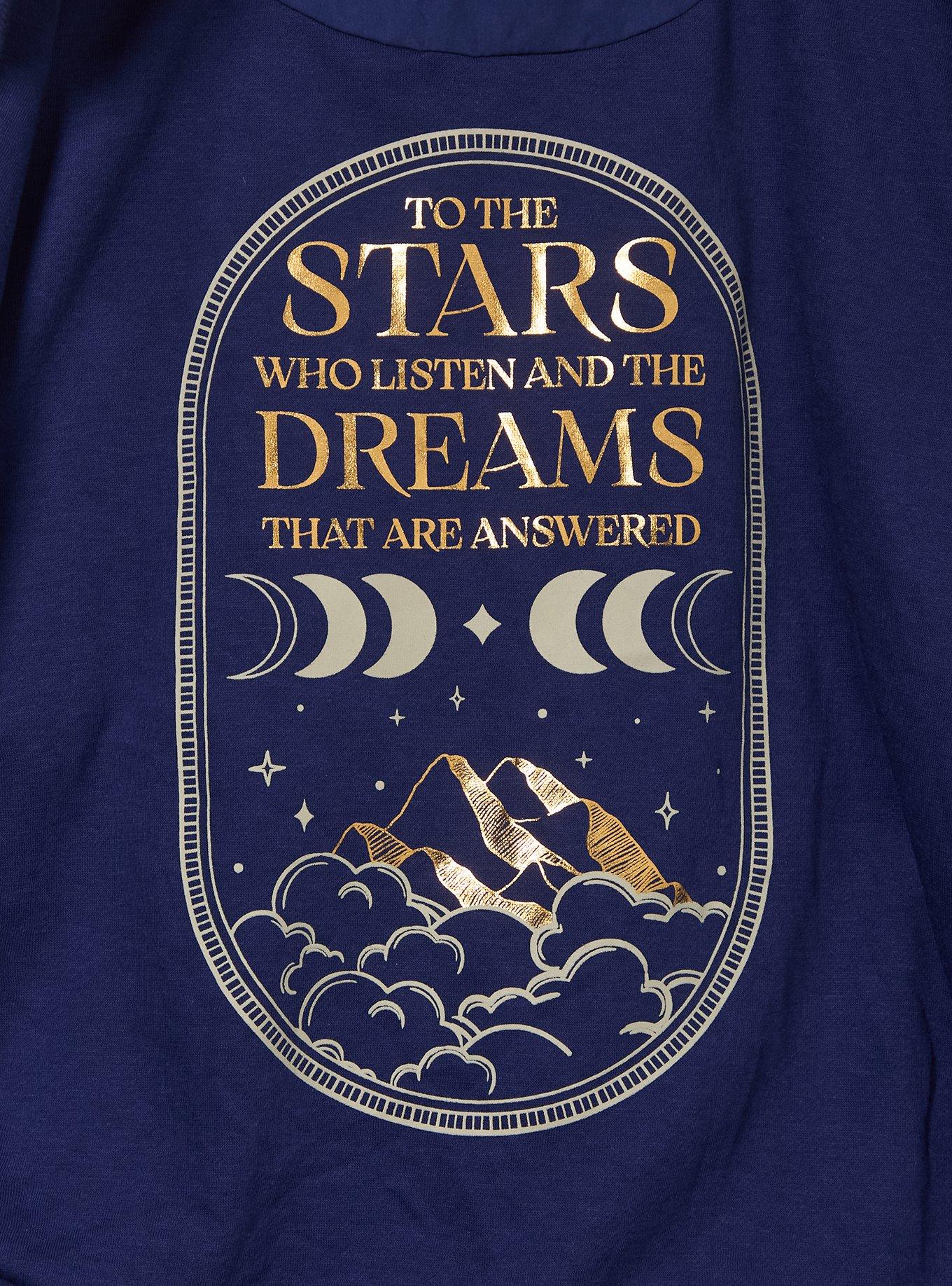 A Court of Thorns and Roses Velaris Women's Plus Size Windbreaker &mdash; BoxLunch Exclusive, DARK BLUE, alternate