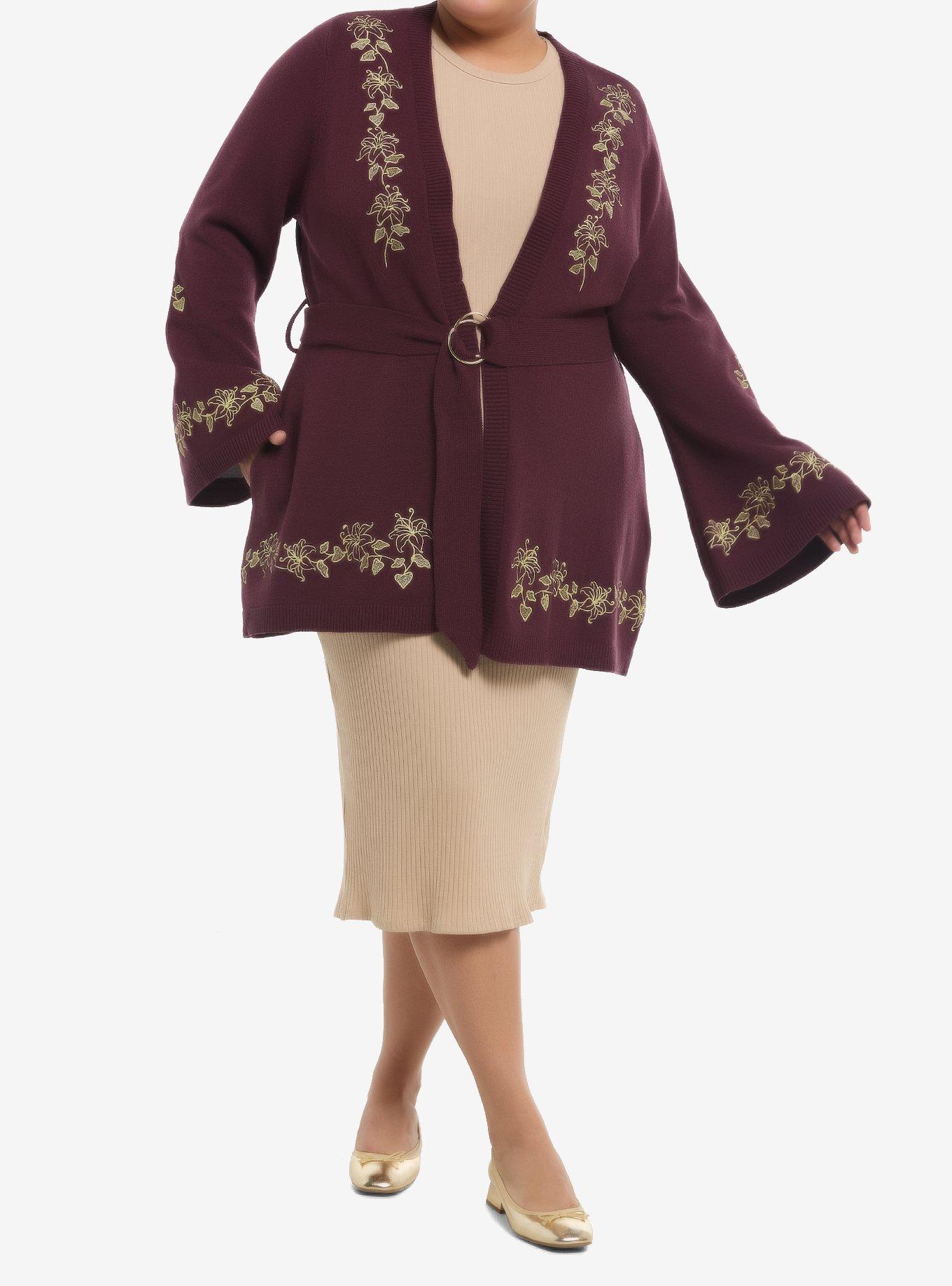 Her Universe Disney Tangled Mother Gothel Belt Cardigan Plus Size Her Universe Exclusive, , hi-res