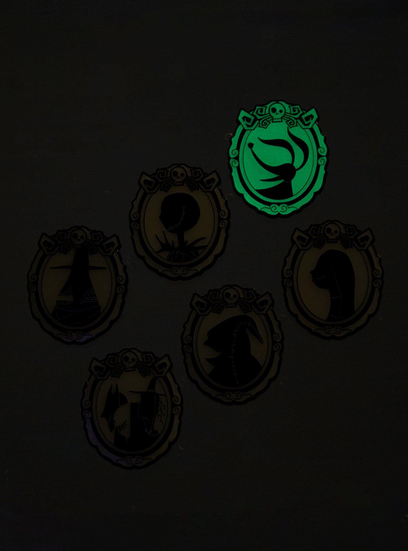 Loungefly Disney The Nightmare Before Christmas Character Cameo Portraits Blind Box Enamel Pin - BoxLunch Exclusive, , hi-res