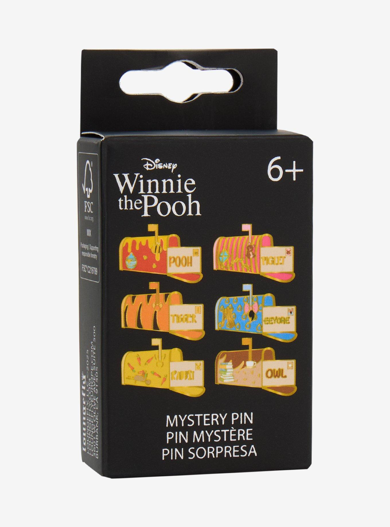 Loungefly Disney Winnie the Pooh Mailbox Blind Box Enamel Pin — BoxLunch Exclusive, , hi-res