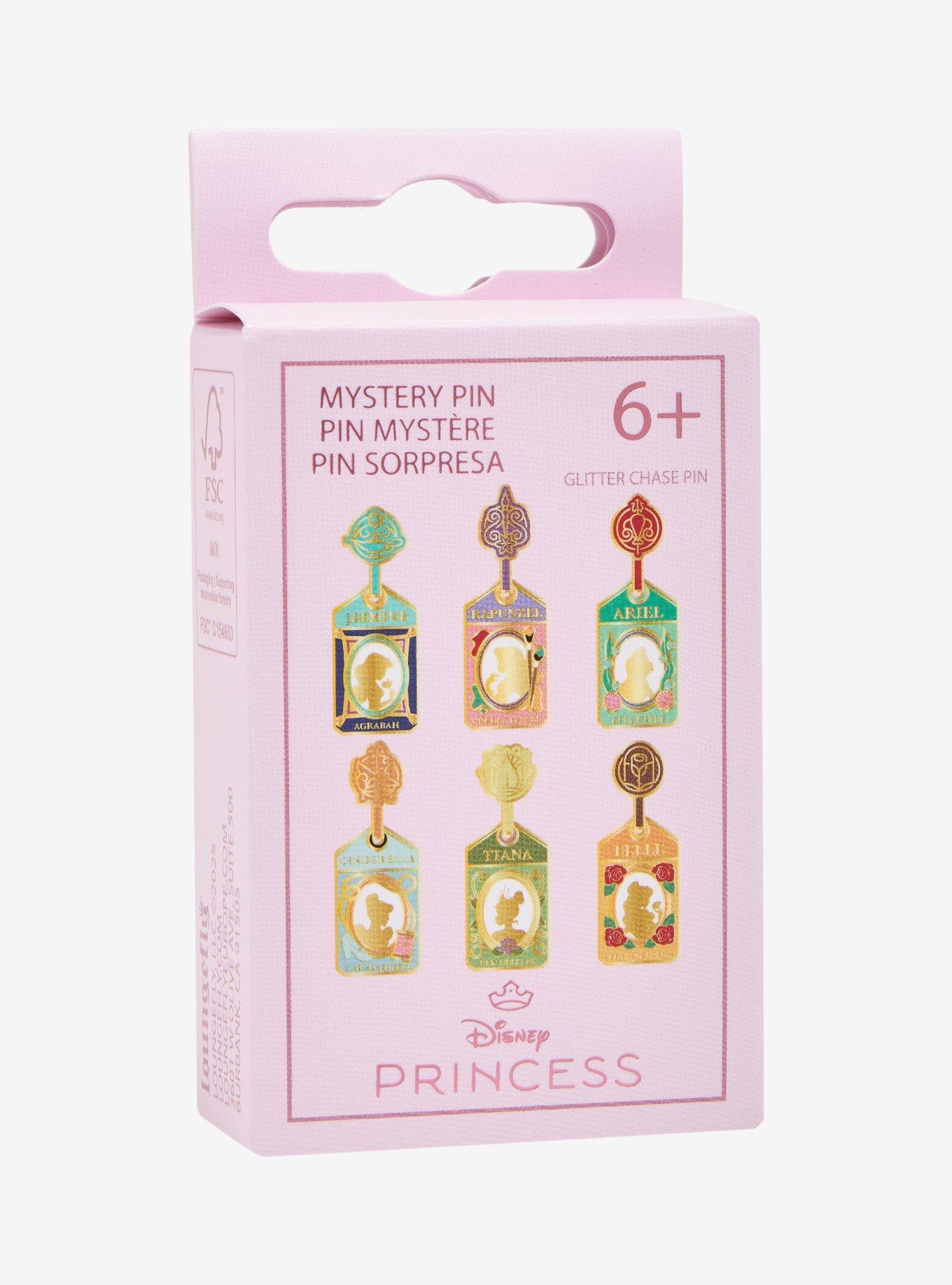Disney Princess Luggage Tag Blind Box Enamel Pin — BoxLunch Exclusive, , hi-res