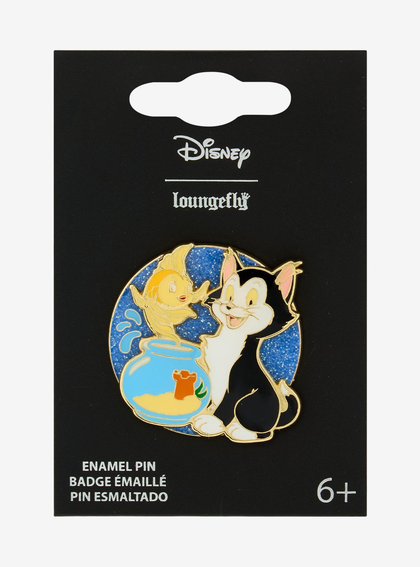 Loungefly Disney Pinocchio Figaro & Cleo Enamel Pin — BoxLunch Exclusive