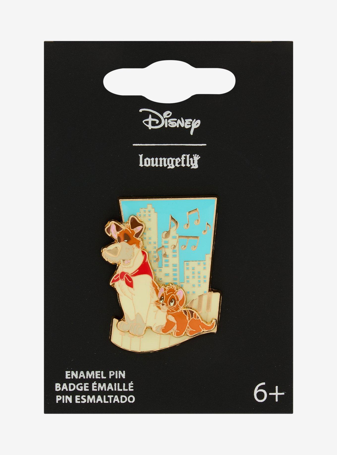 Loungefly Disney Oliver and Company Piano Enamel Pin — BoxLunch Exclusive, , alternate