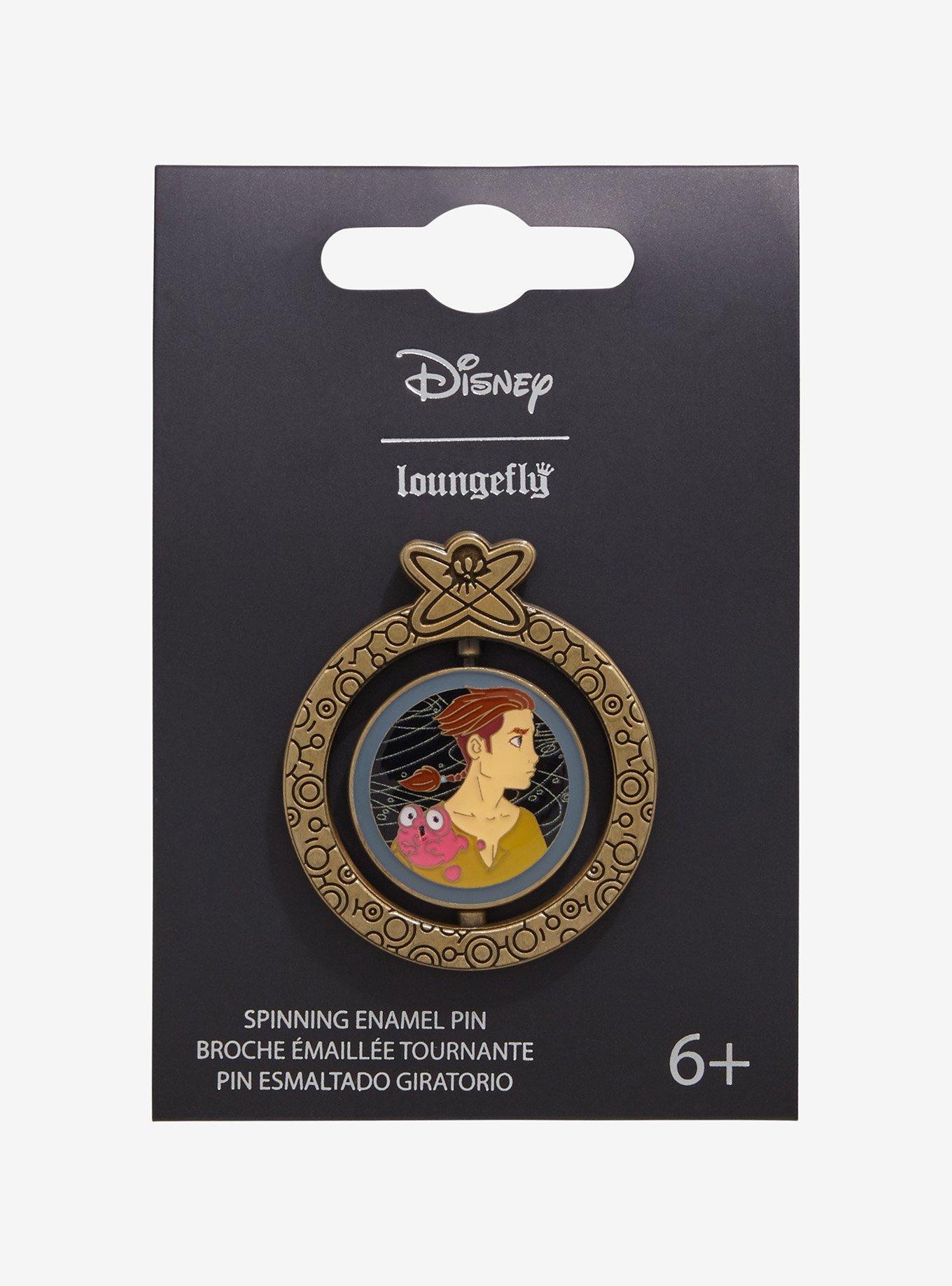 Loungefly Disney Treasure Planet Jim Hawkins Spinning Enamel Pin &mdash; BoxLunch Exclusive, , alternate