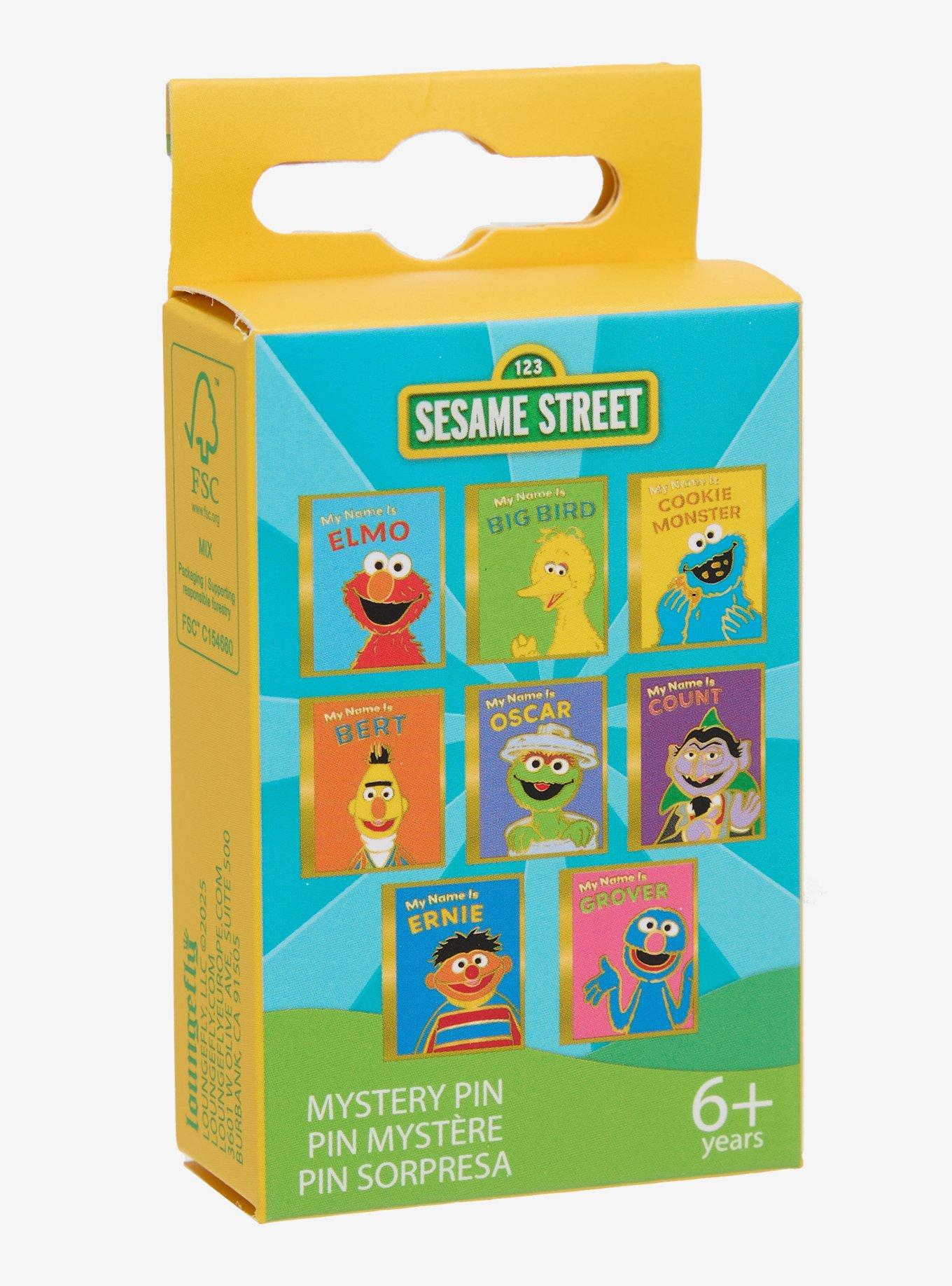 Loungefly Sesame Street Storybook Blind Box Enamel Pin — BoxLunch Exclusive , , hi-res