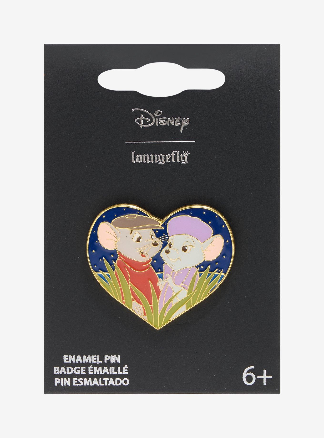 Loungefly Disney The Rescuers Bianca and Bernard Enamel Pin — BoxLunch Exclusive