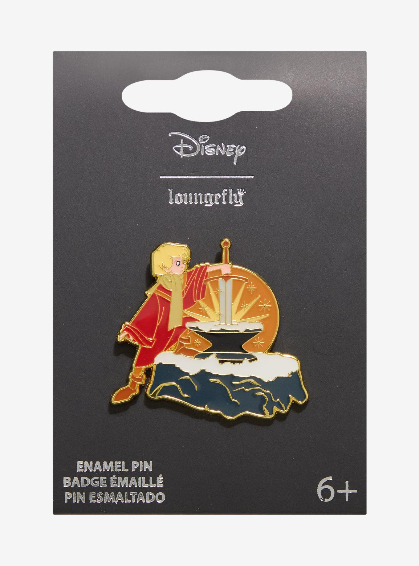 Loungefly Disney The Sword in the Stone Arthur Sword Enamel Pin — BoxLunch Exclusive, , hi-res
