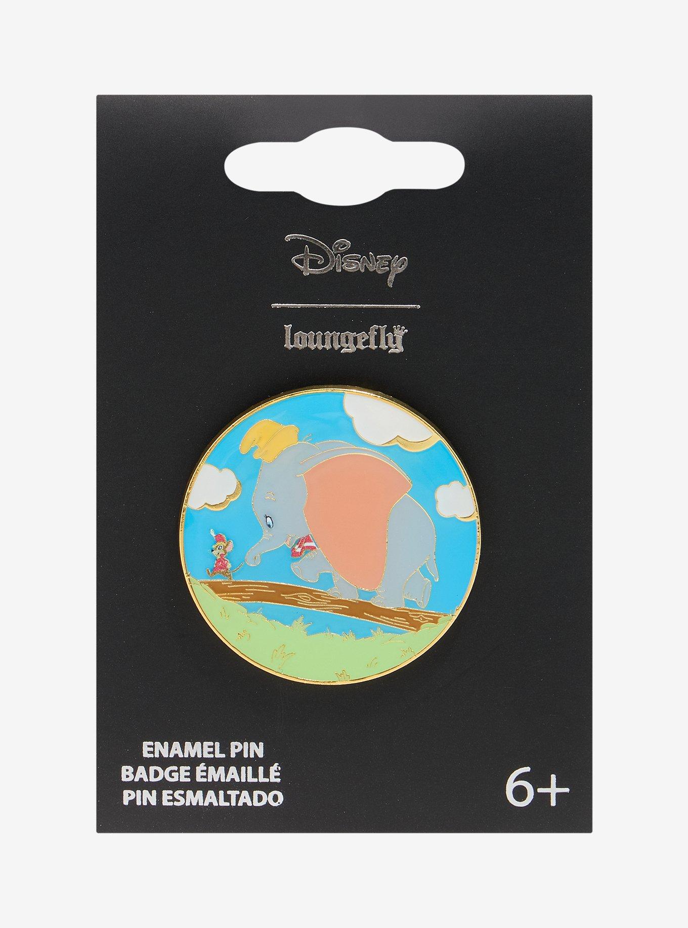 Loungefly Disney Dumbo & Timothy Tree Branch Enamel Pin — BoxLunch Exclusive, , hi-res