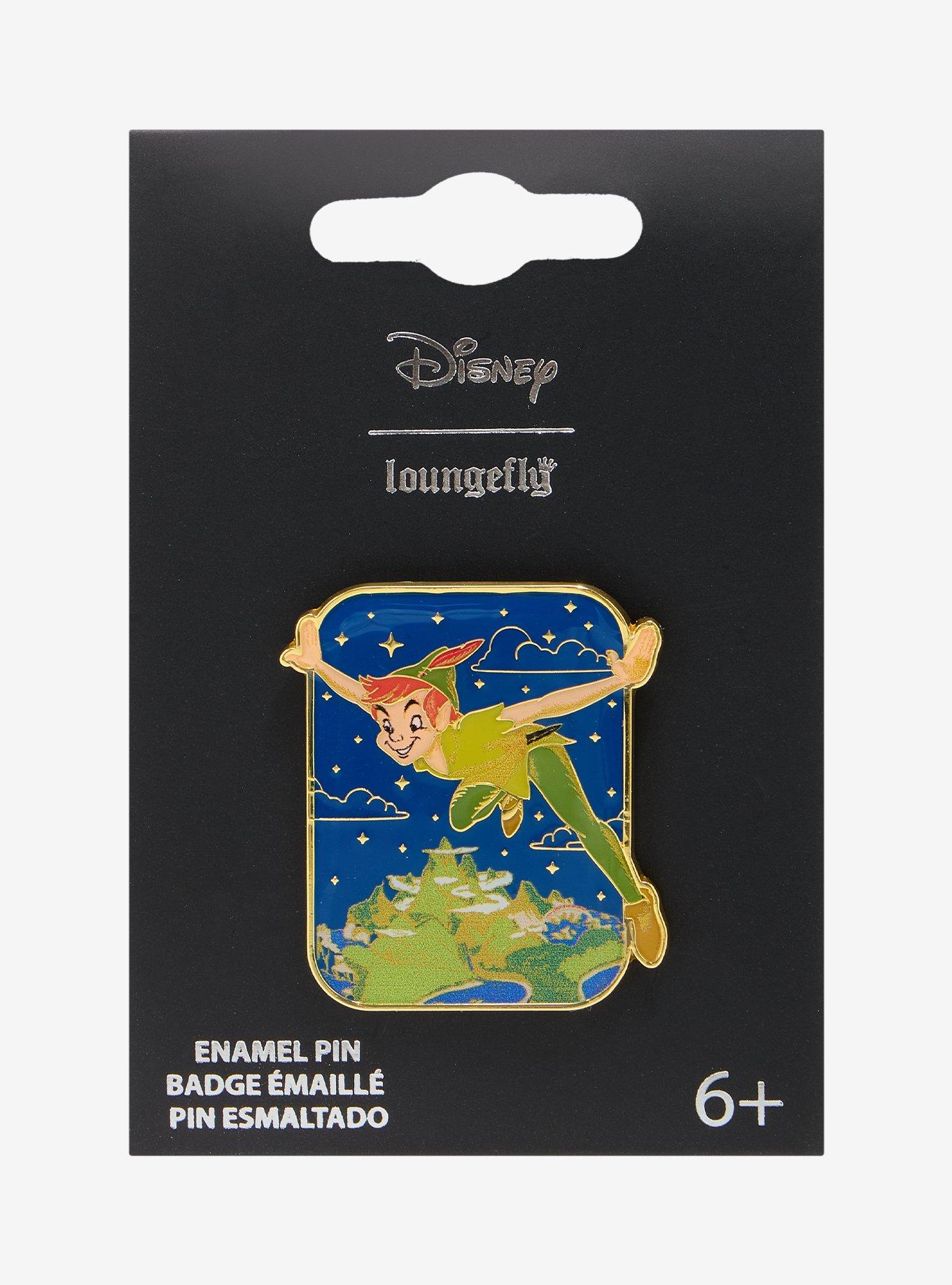 Loungefly Disney Peter Pan Flying Enamel Pin — BoxLunch Exclusive