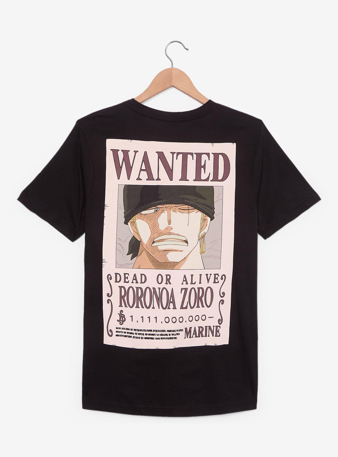 One Piece Roronoa Zoro Jolly Roger T-Shirt - BoxLunch Exclusive
