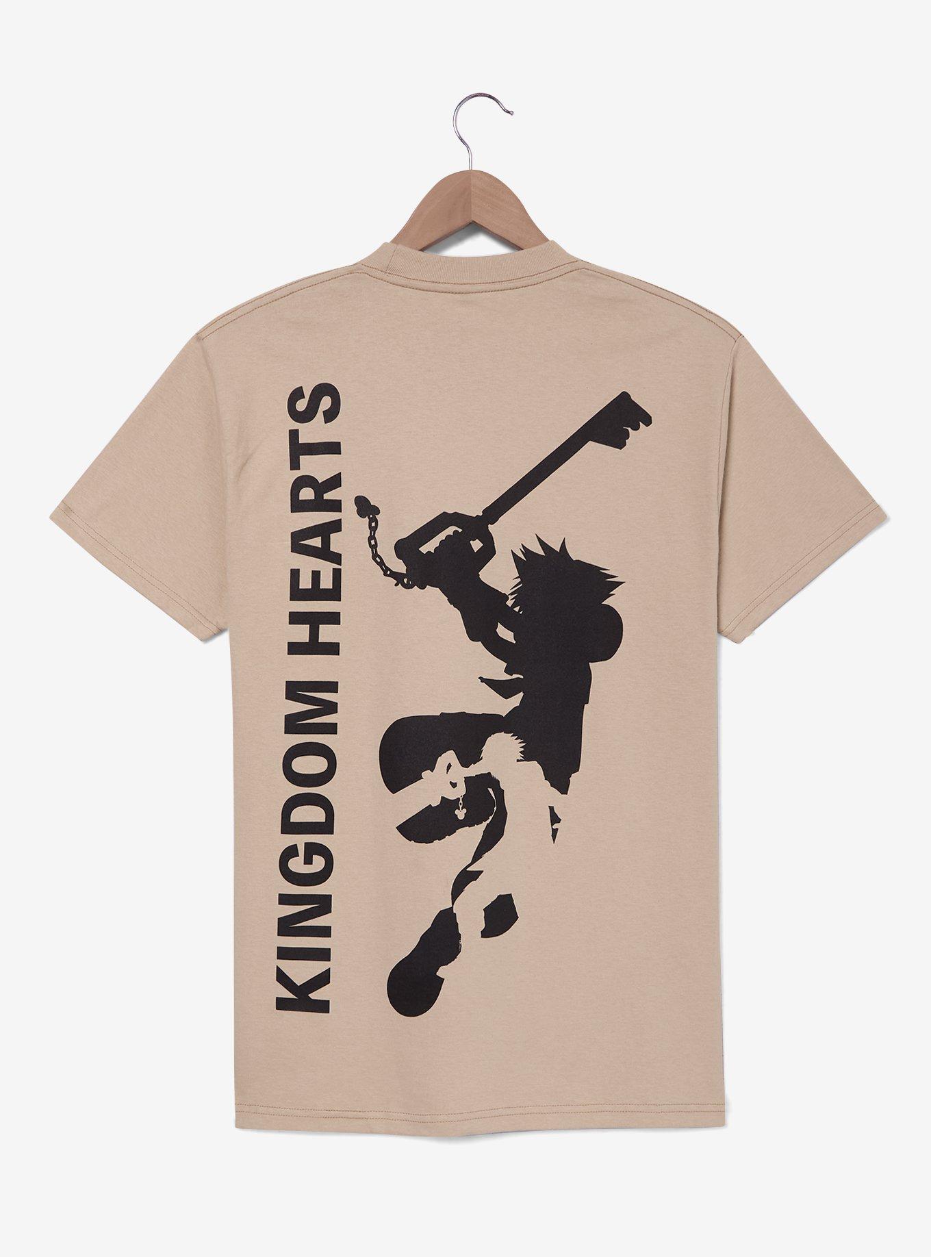 Disney Kingdom Hearts Sora Silhouette T-Shirt - BoxLunch Exclusive, , hi-res