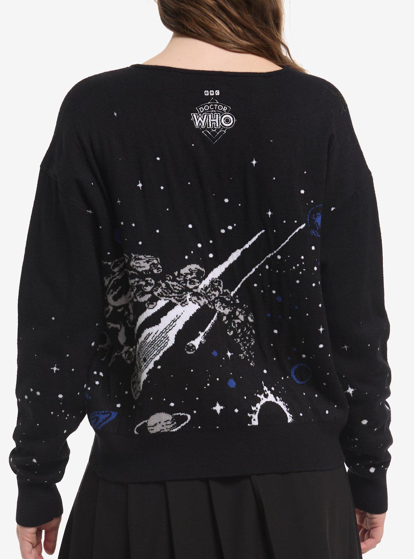 Her Universe Doctor Who TARDIS Space Sweater Her Universe Exclusive, , hi-res