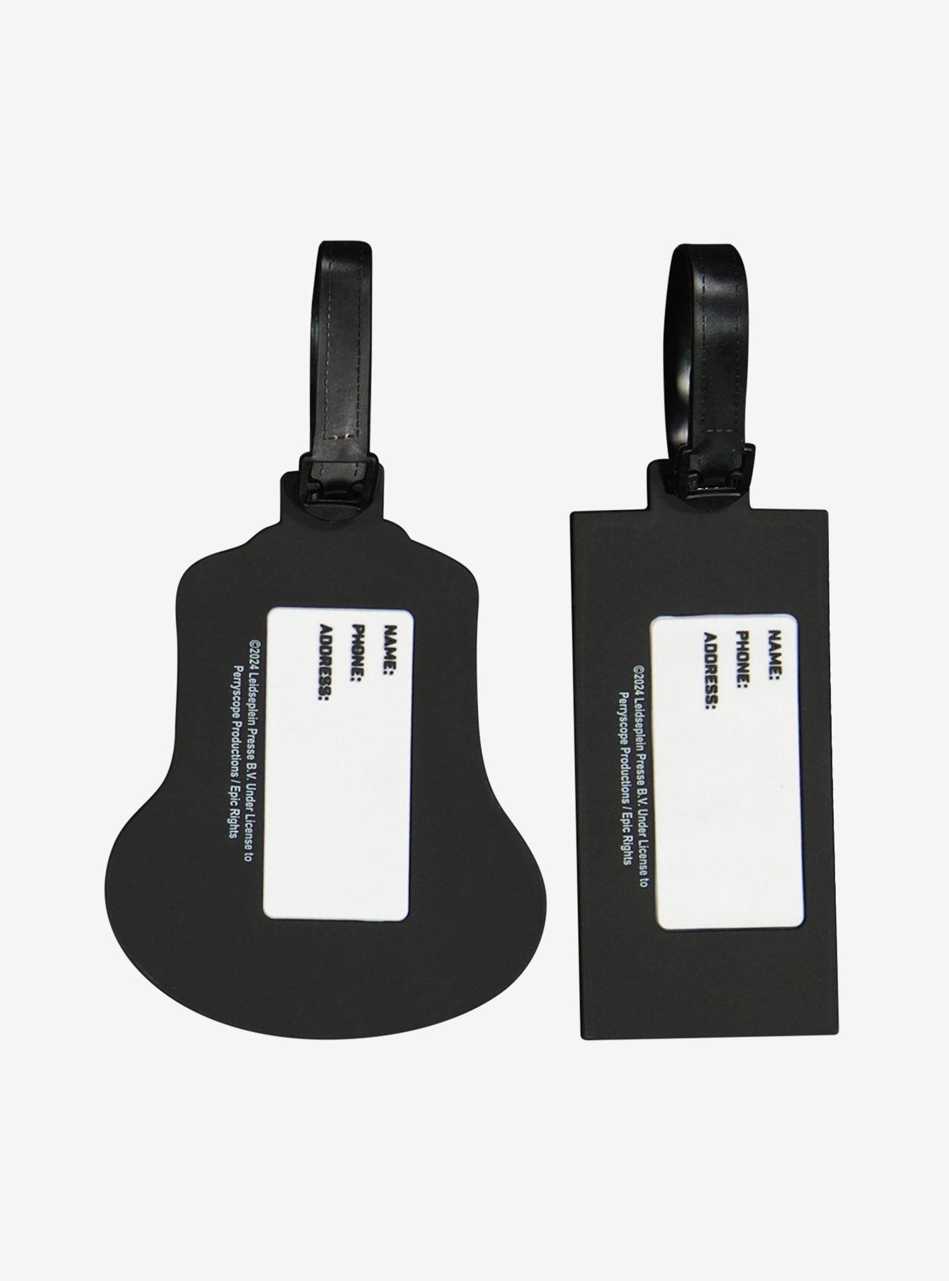 FUL AC/DC Logo & Hells Bells 2-Piece Luggage Tag Set, , hi-res