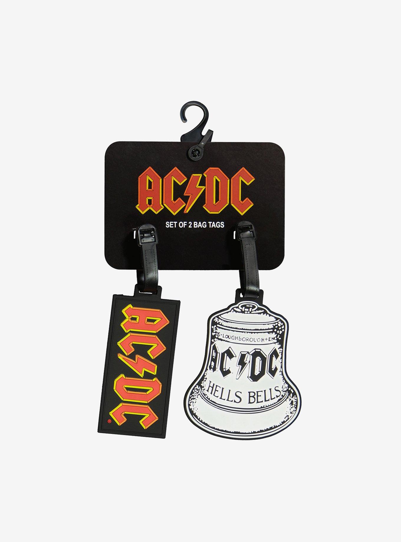 FUL AC/DC Logo & Hells Bells 2-Piece Luggage Tag Set, , alternate