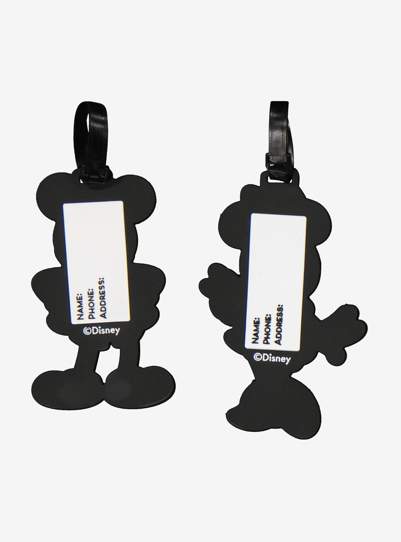 Disney Mickey & Minnie Mouse Classic 2-Piece Luggage Tag Set, , hi-res