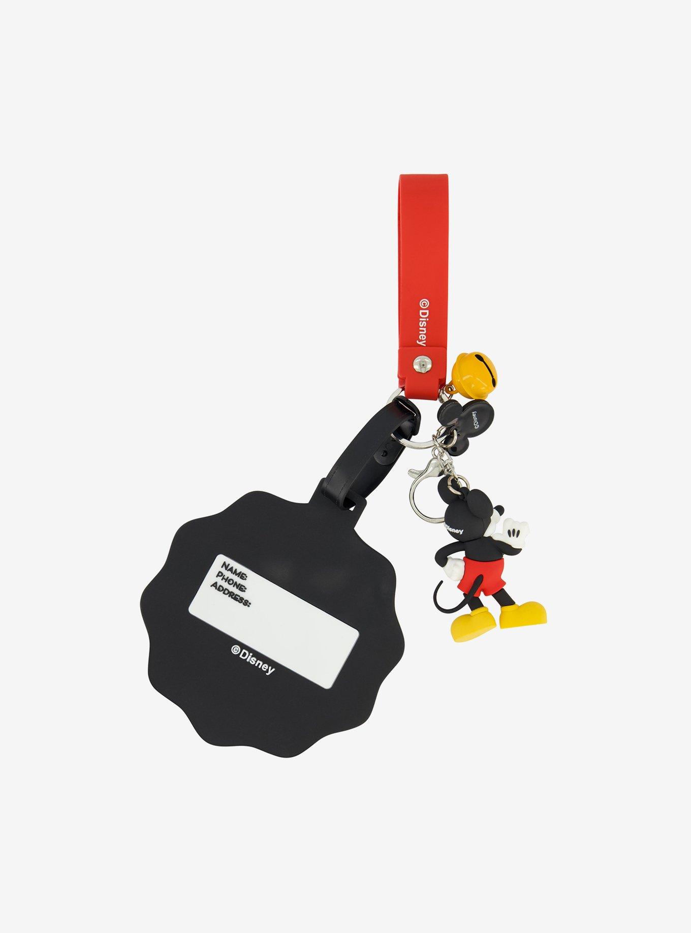 Disney Mickey Mouse Luggage Tag & Lanyard Set, , hi-res