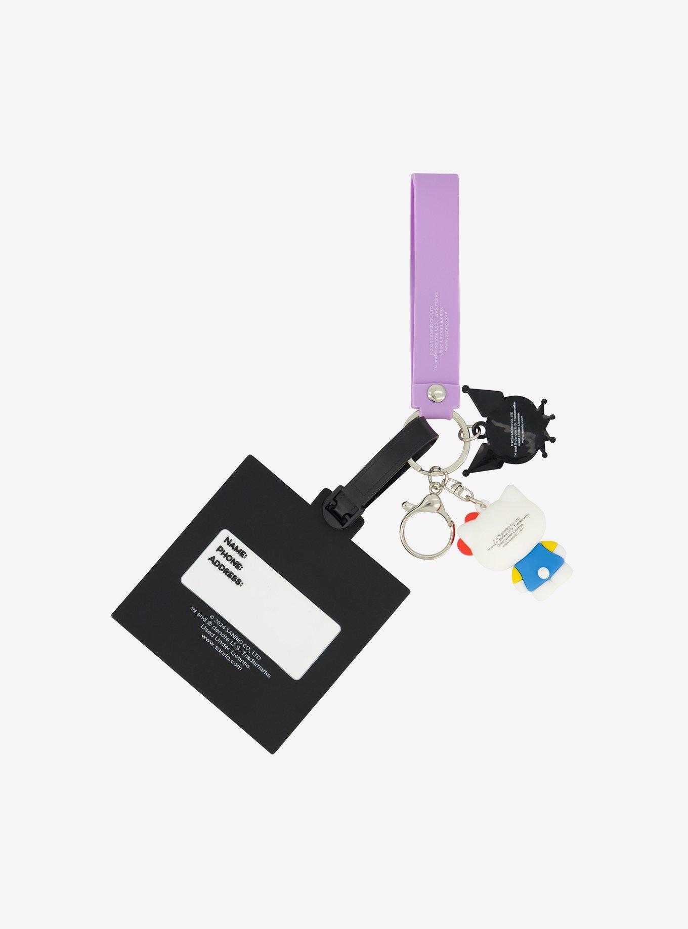 Sanrio Hello Kitty & Kuromi Luggage Tag & 3D Lanyard Set, , hi-res
