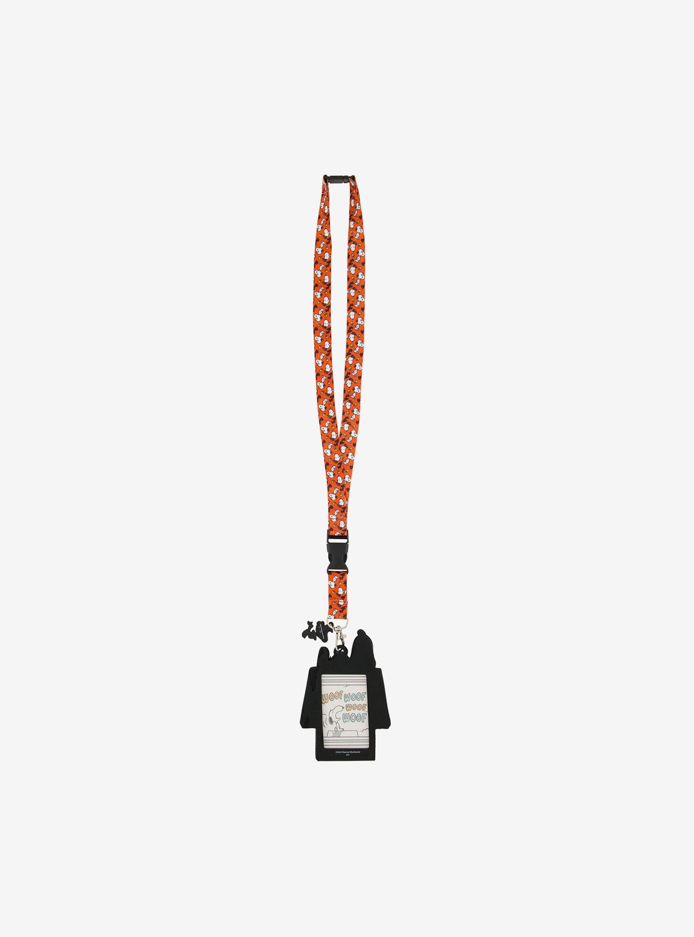 Peanuts Snoopy & Woodstock Doghouse Lanyard, , hi-res