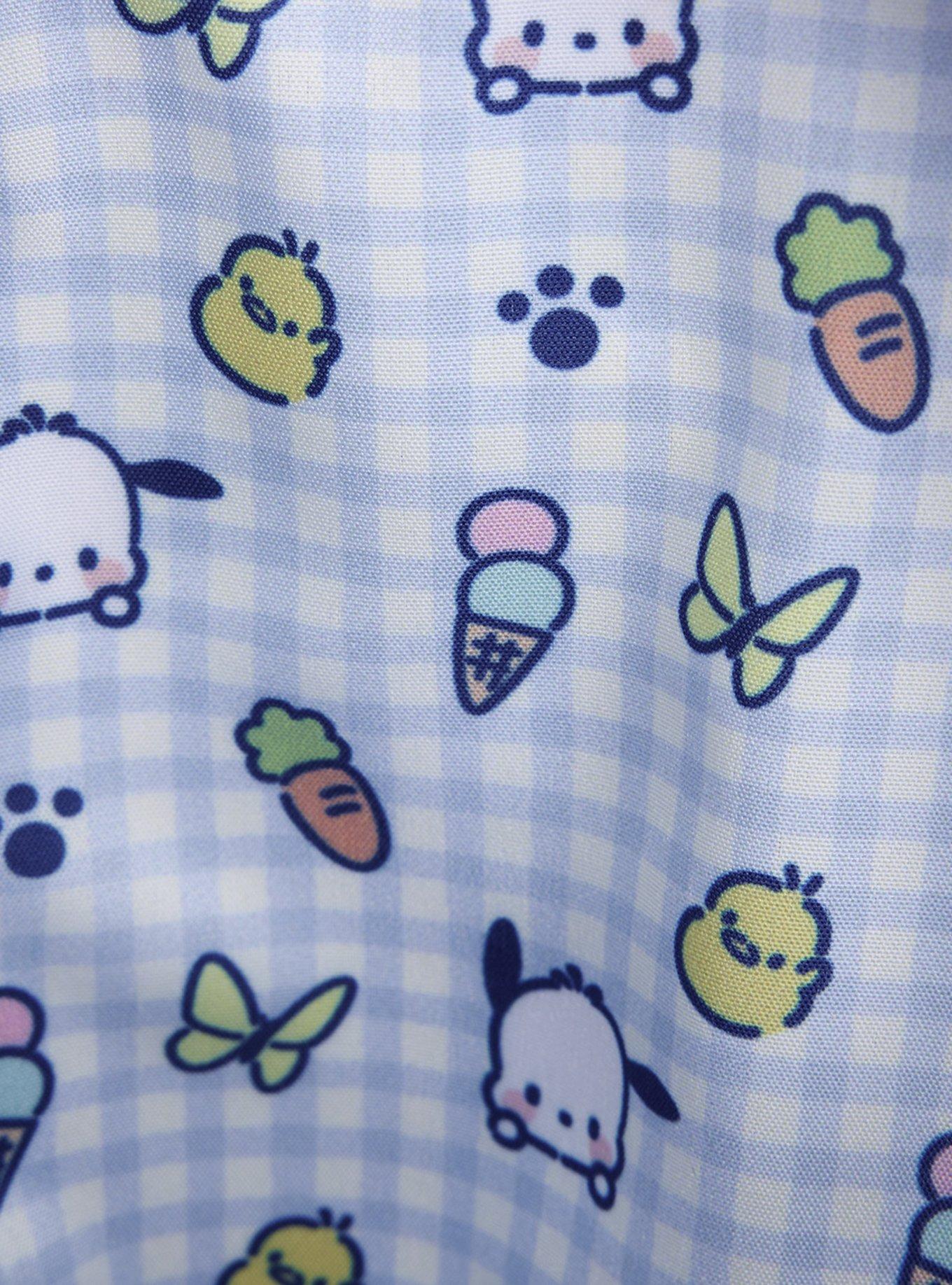 Loungefly Sanrio Pochacco Gingham Crossbody Sling Bag with Coin Purse, , alternate