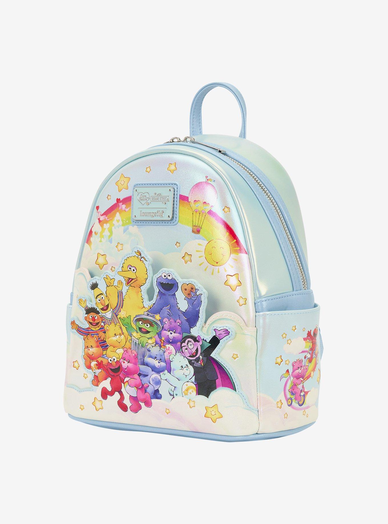 Loungefly Care Bears x Sesame Street Mini Backpack, , hi-res