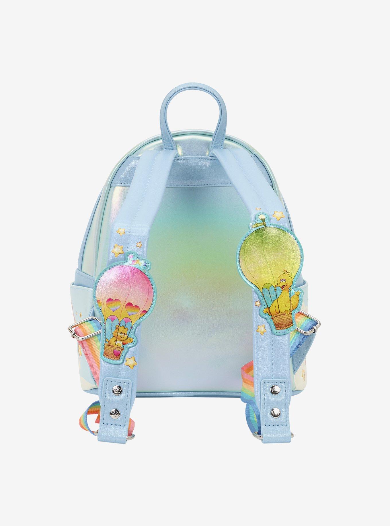 Loungefly Care Bears x Sesame Street Mini Backpack, , alternate