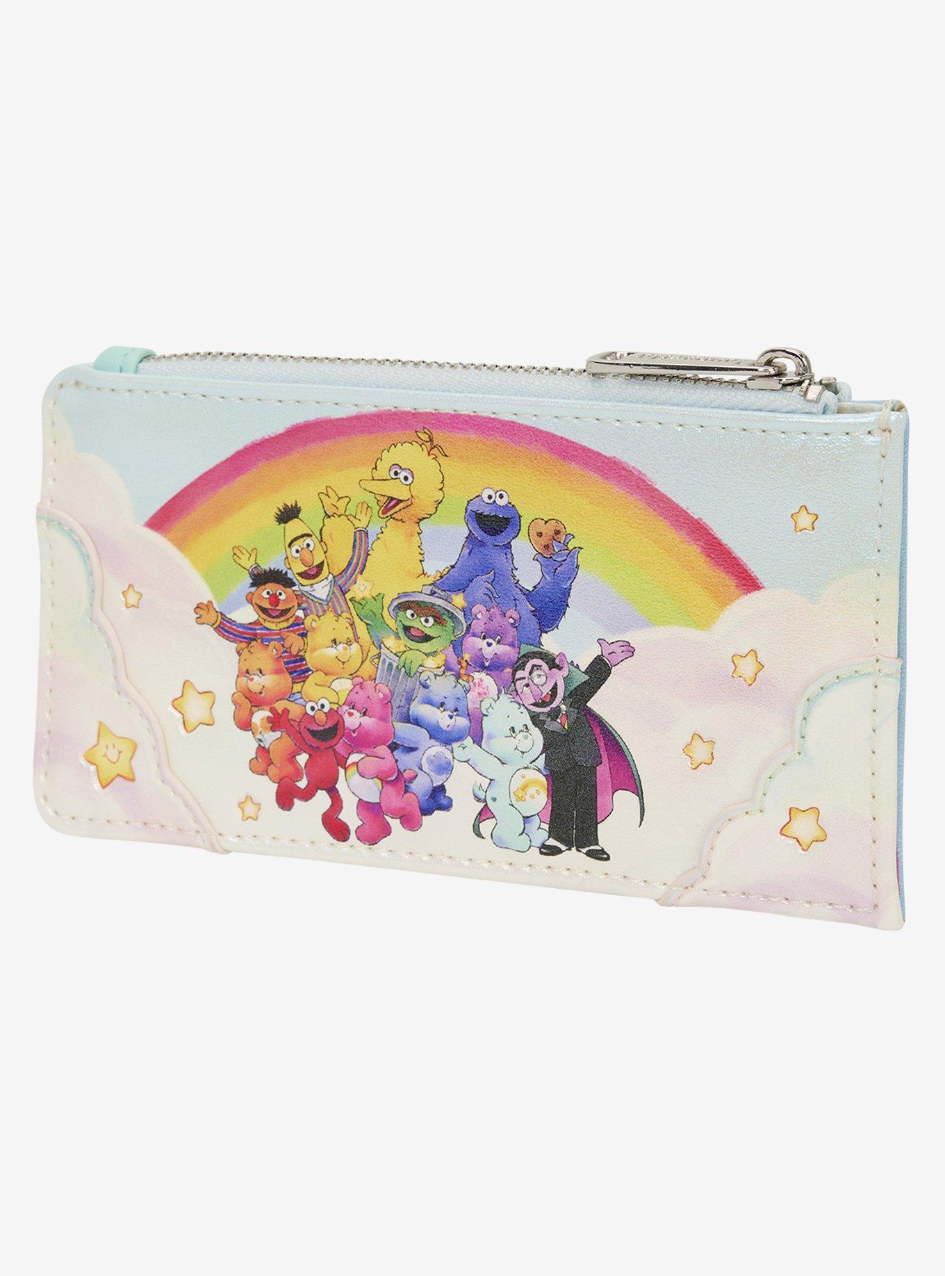 Loungefly Care Bears x Sesame Street Characters Large Cardholder, , hi-res