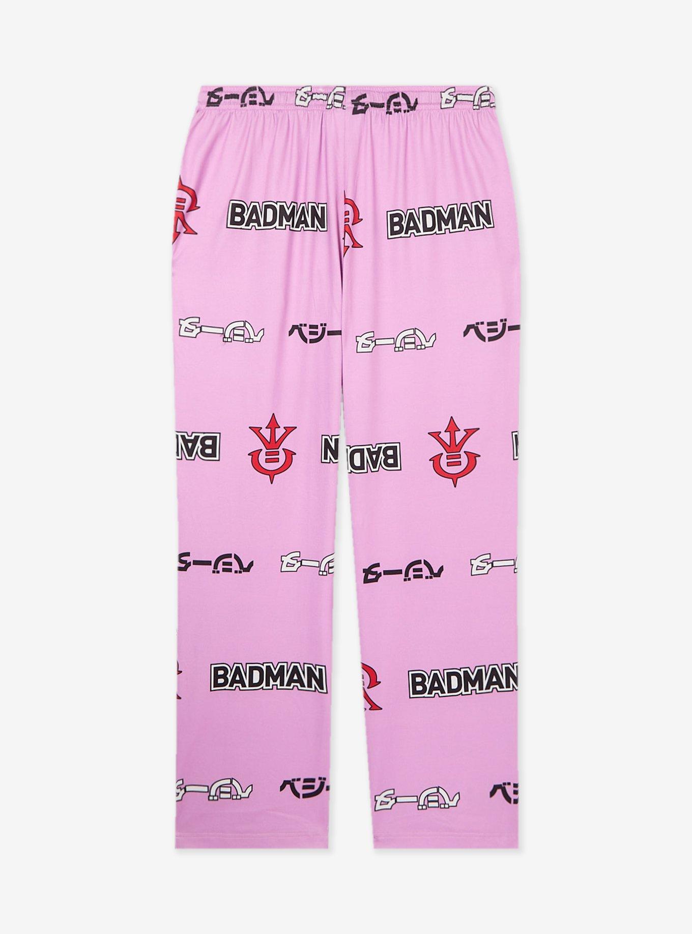 Dragon Ball Z Badman Allover Print Sleep Pants - BoxLunch Exclusive, , hi-res