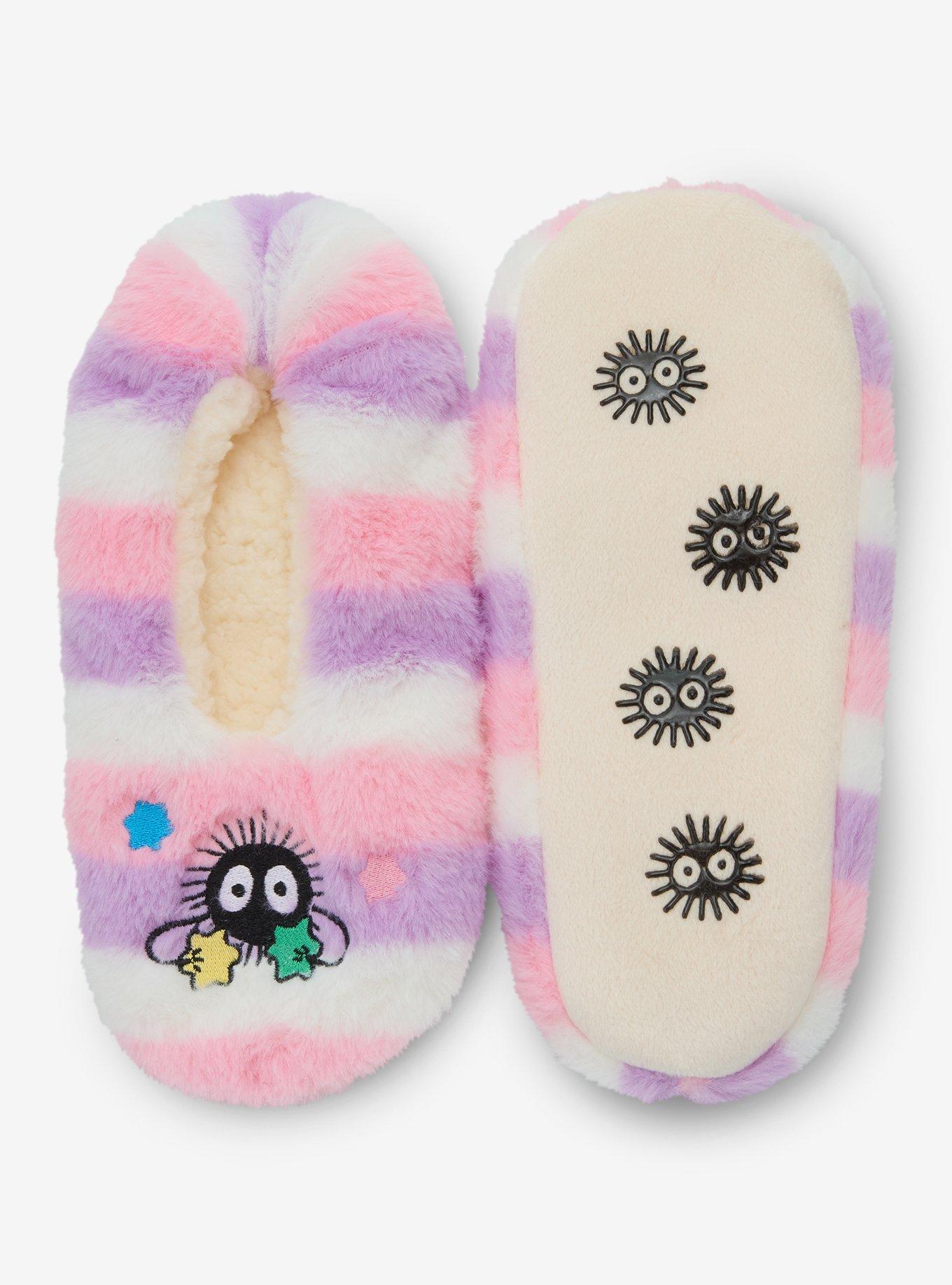 Studio Ghibli® Spirited Away Soot Sprite Slipper Socks — BoxLunch Exclusive, , alternate