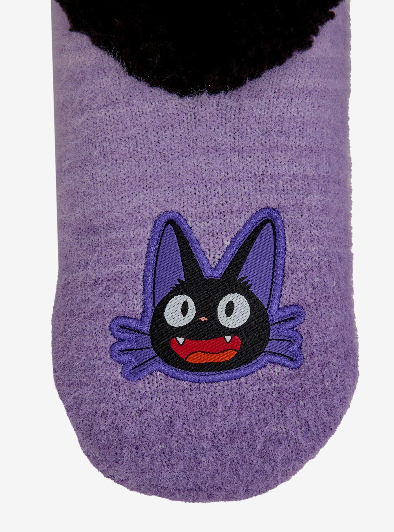 Studio Ghibli® Kiki's Delivery Service Jiji Slipper Socks — BoxLunch Exclusive, , alternate