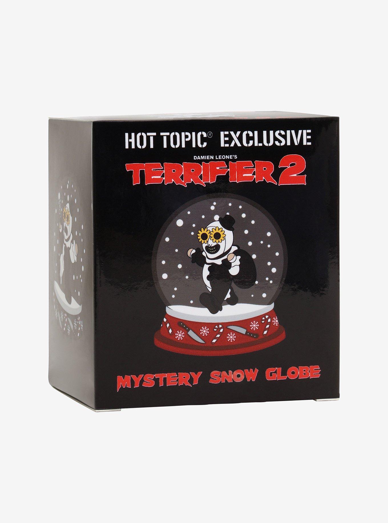 Terrifier 2 Art The Clown With Bag Mini Snow Globe Hot Topic Exclusive, , alternate