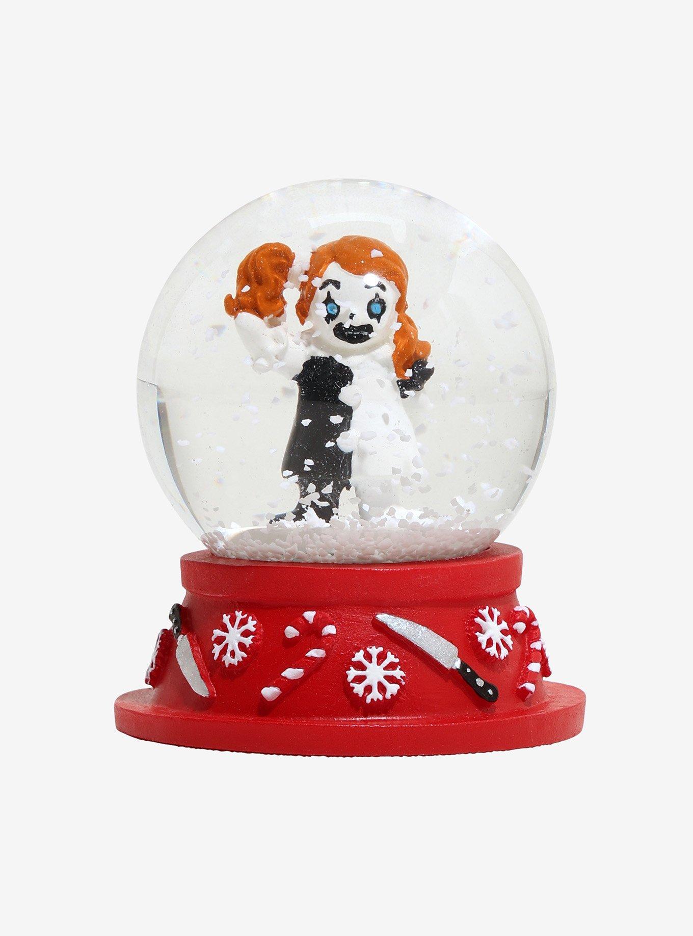 Terrifier 2 The Little Pale Girl Mini Snow Globe Hot Topic Exclusive, , hi-res