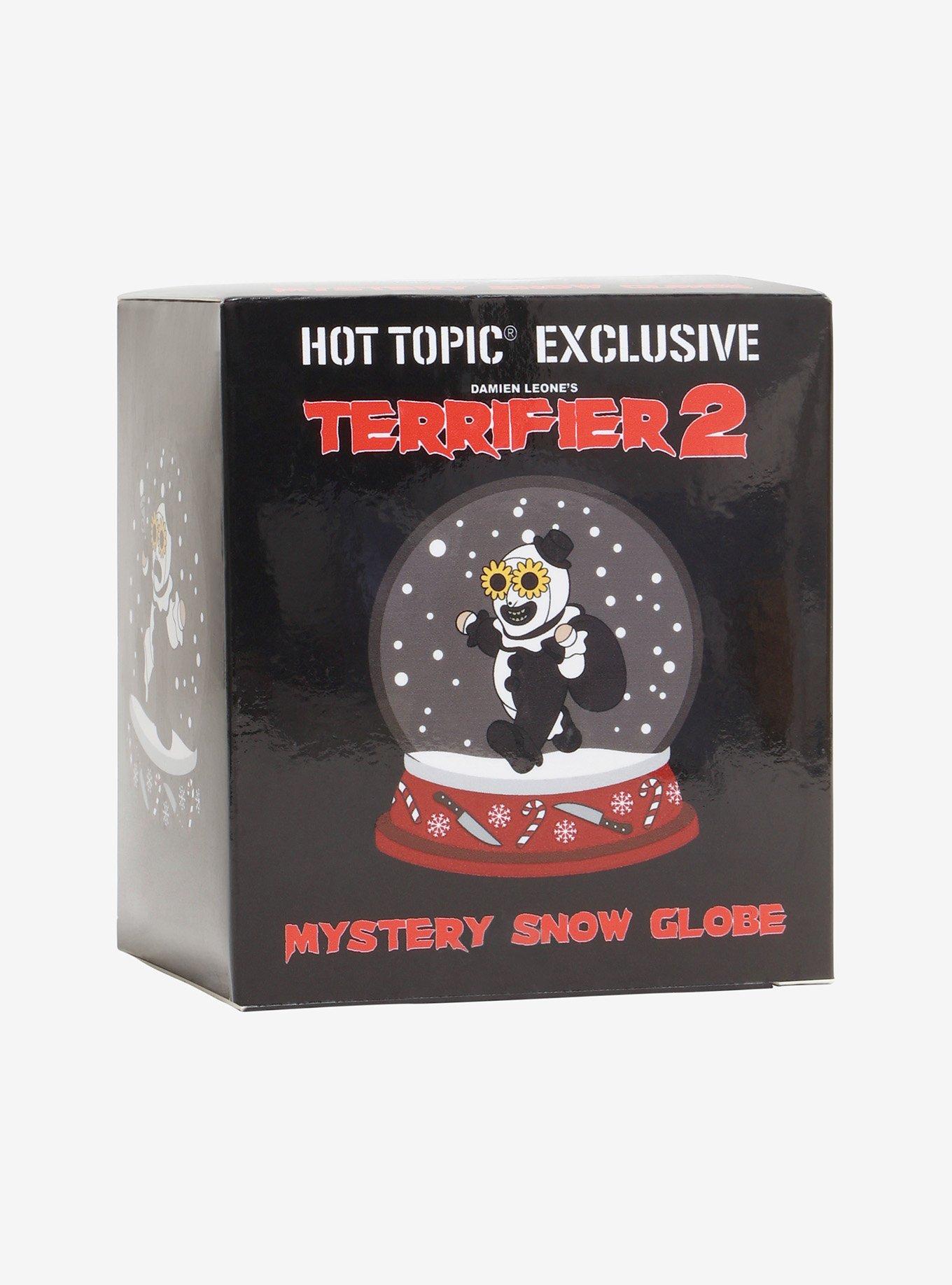 Terrifier 2 Art The Clown With Horn Mini Snow Globe Hot Topic Exclusive, , alternate