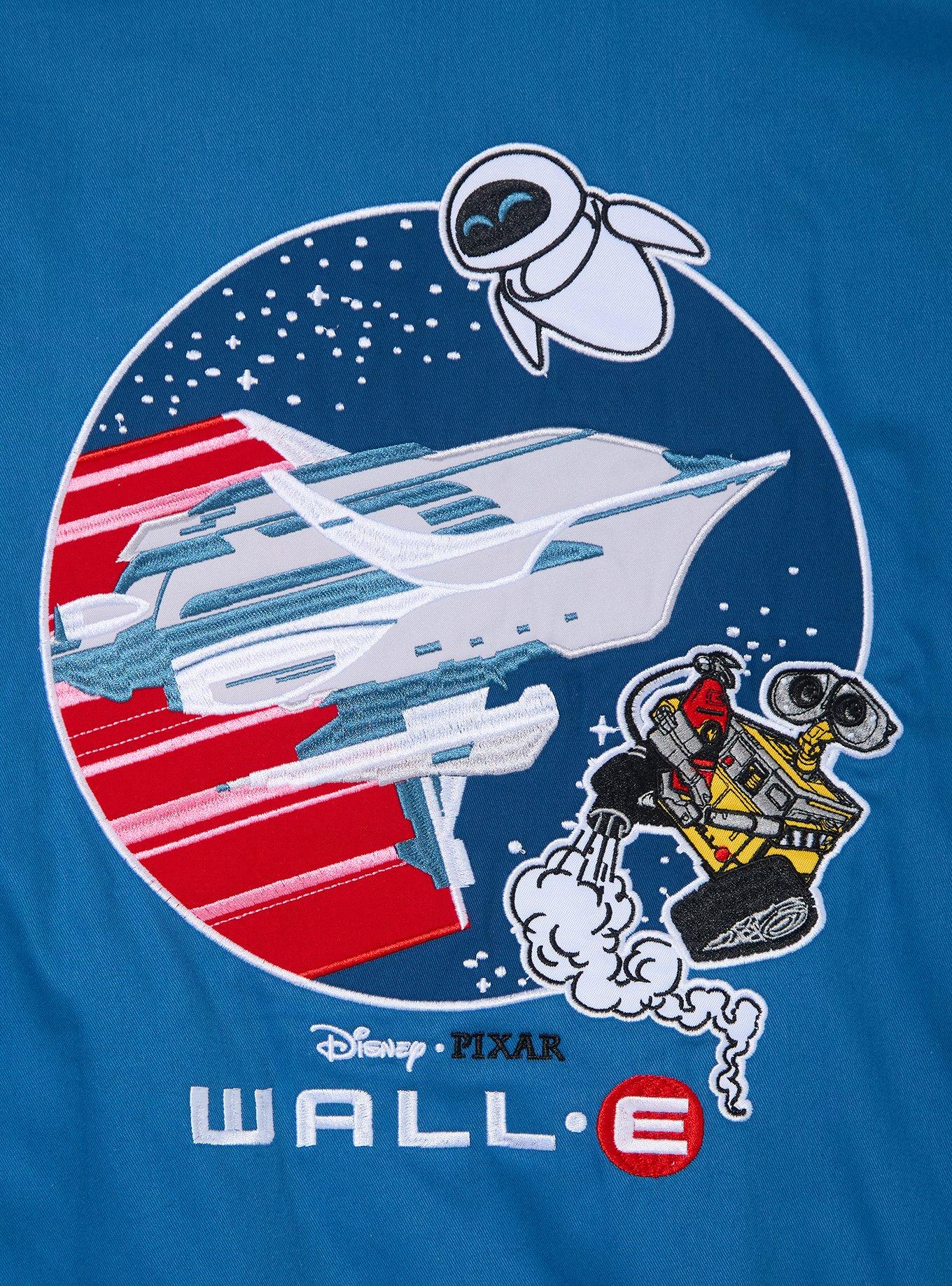 Disney Pixar WALL-E Icons Flight Jacket - BoxLunch Exclusive, BLUE, alternate