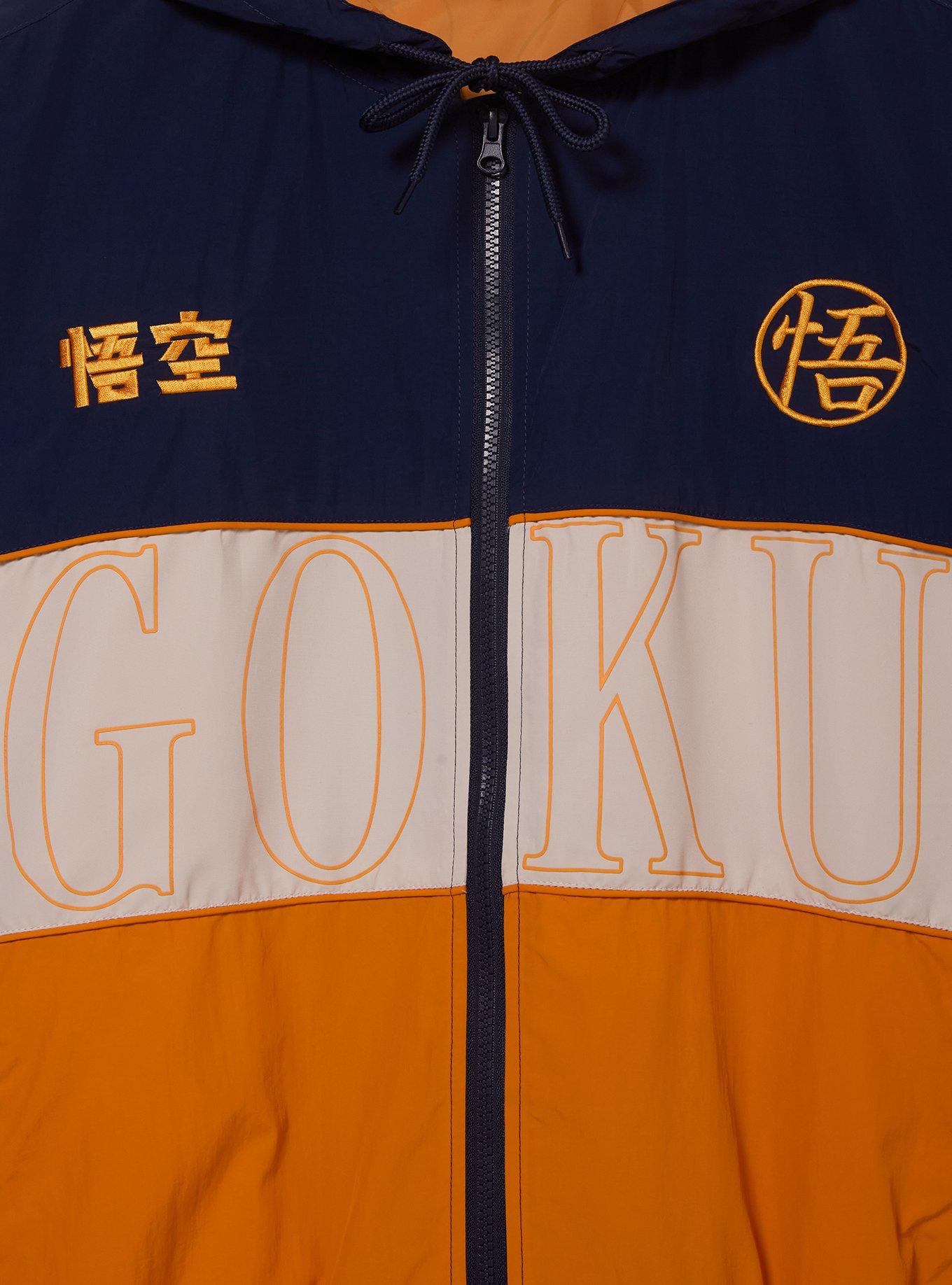 Dragon Ball Z Goku Color Block Windbreaker &mdash; BoxLunch Exclusive, MULTI, alternate