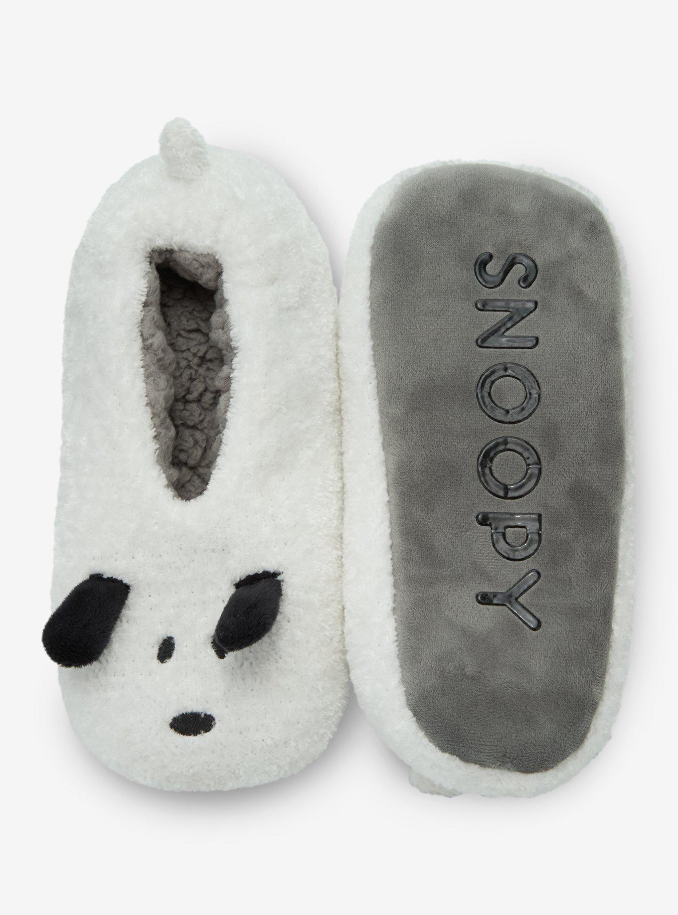 Peanuts Snoopy Ears Slipper Socks — BoxLunch Exclusive, , hi-res