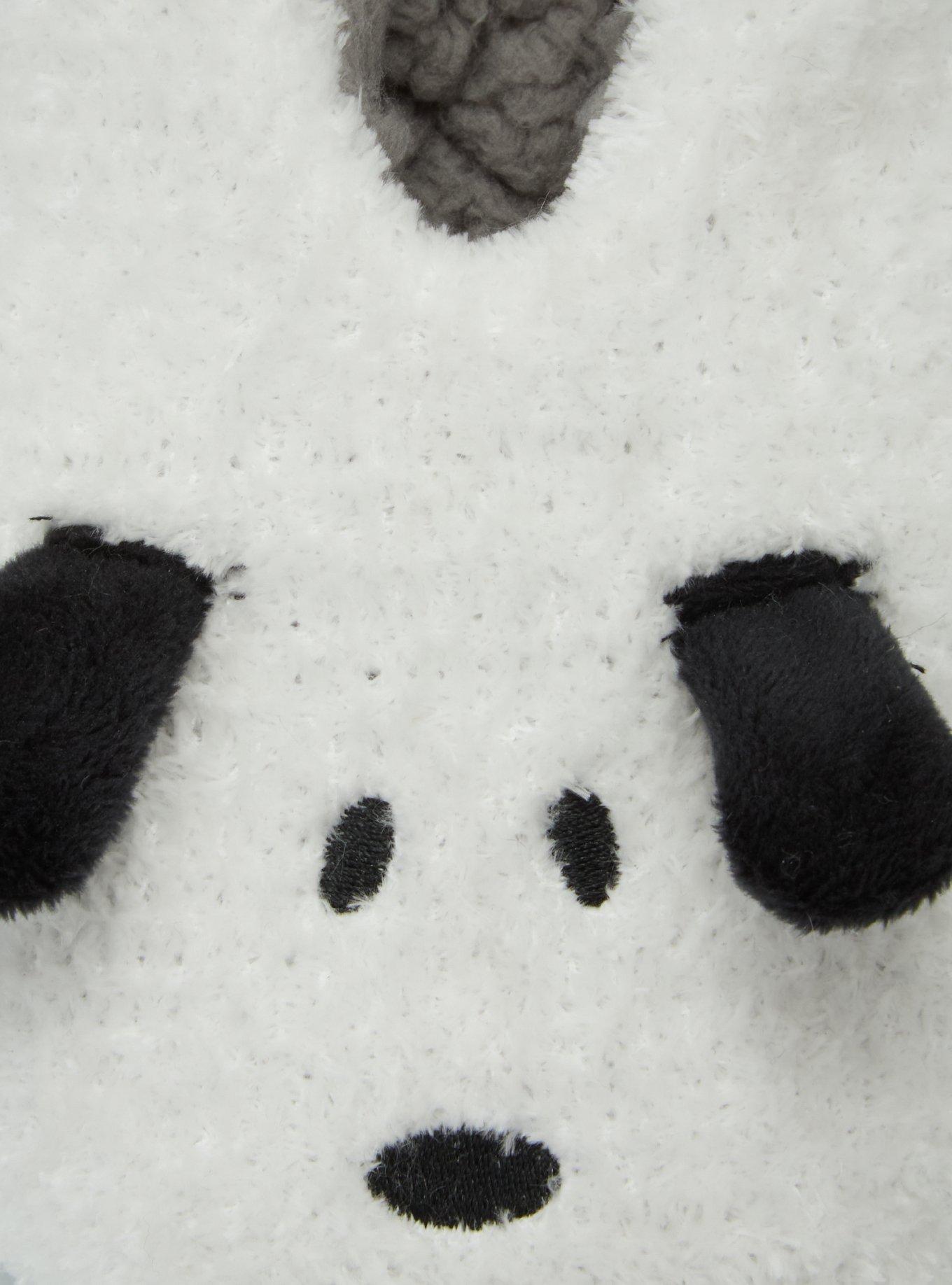 Peanuts Snoopy Ears Slipper Socks — BoxLunch Exclusive, , alternate