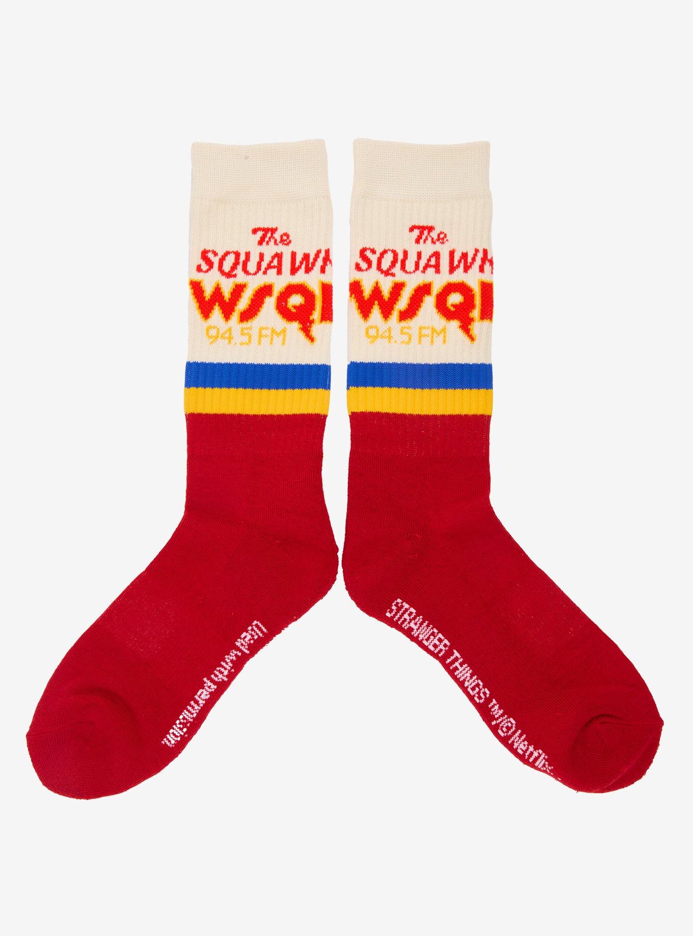 Stranger Things The Squawk Crew Socks — BoxLunch Exclusive, , hi-res