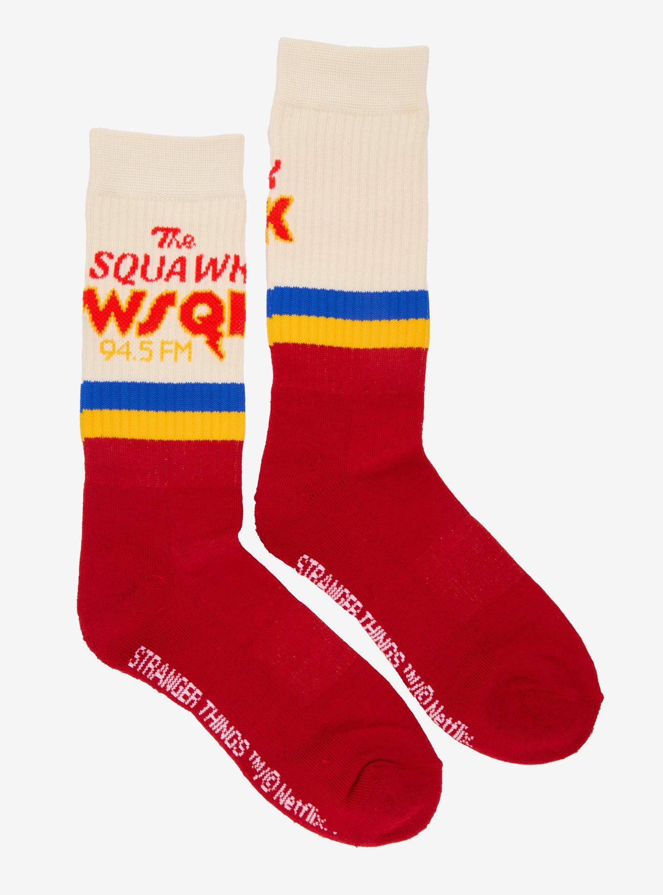 Stranger Things The Squawk Crew Socks — BoxLunch Exclusive, , alternate