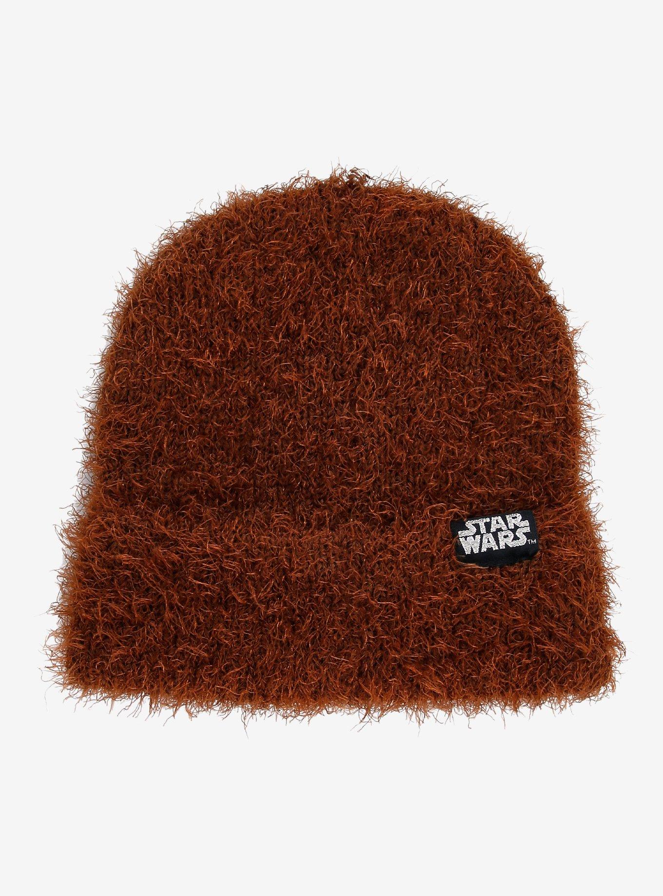Star Wars Chewbacca Chibi Fuzzy Beanie — BoxLunch Exclusive, , hi-res