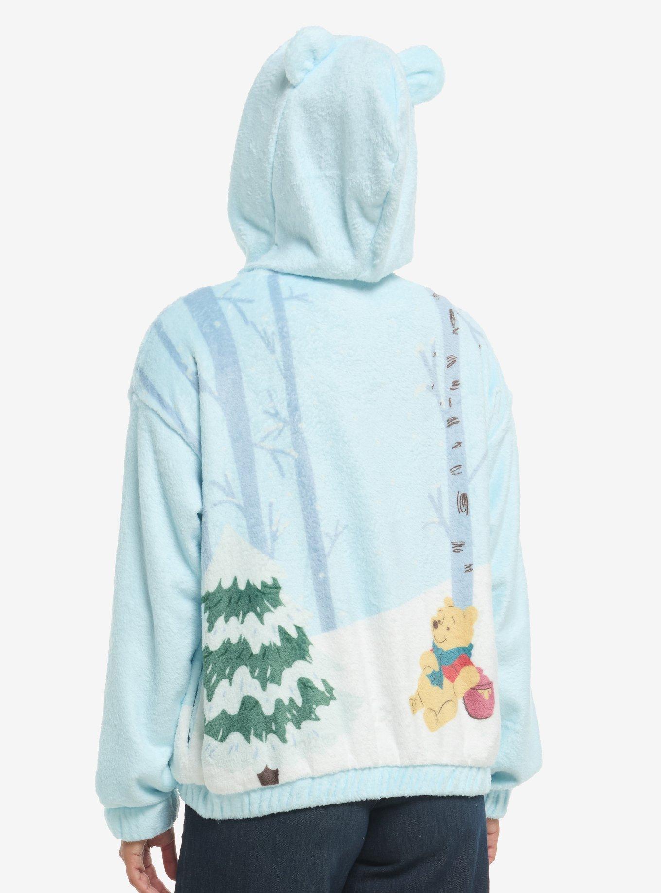 Her Universe Disney Winnie The Pooh Winter Sherpa Hoodie, , hi-res